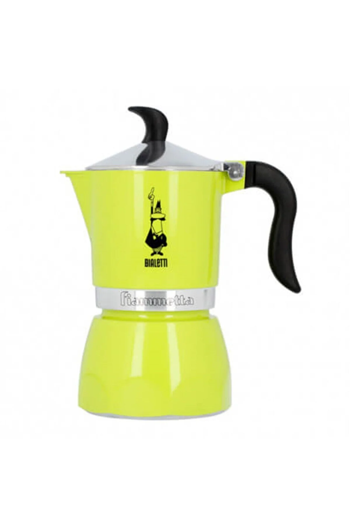 موکا پات چند رنگ گلدان Fiammetta Moka 1 فنجان آهک بیالتی  Bialetti