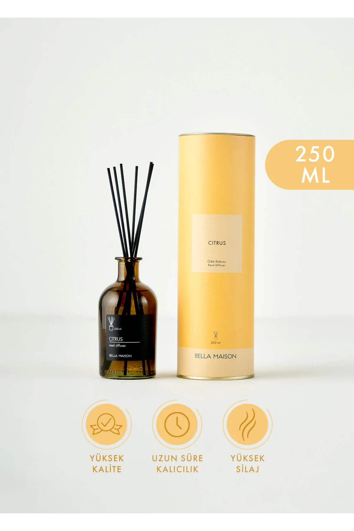 خوشبوکننده اتاق رایحه مرکبات 250 میلی لیتر بلا میسون Bella Maison