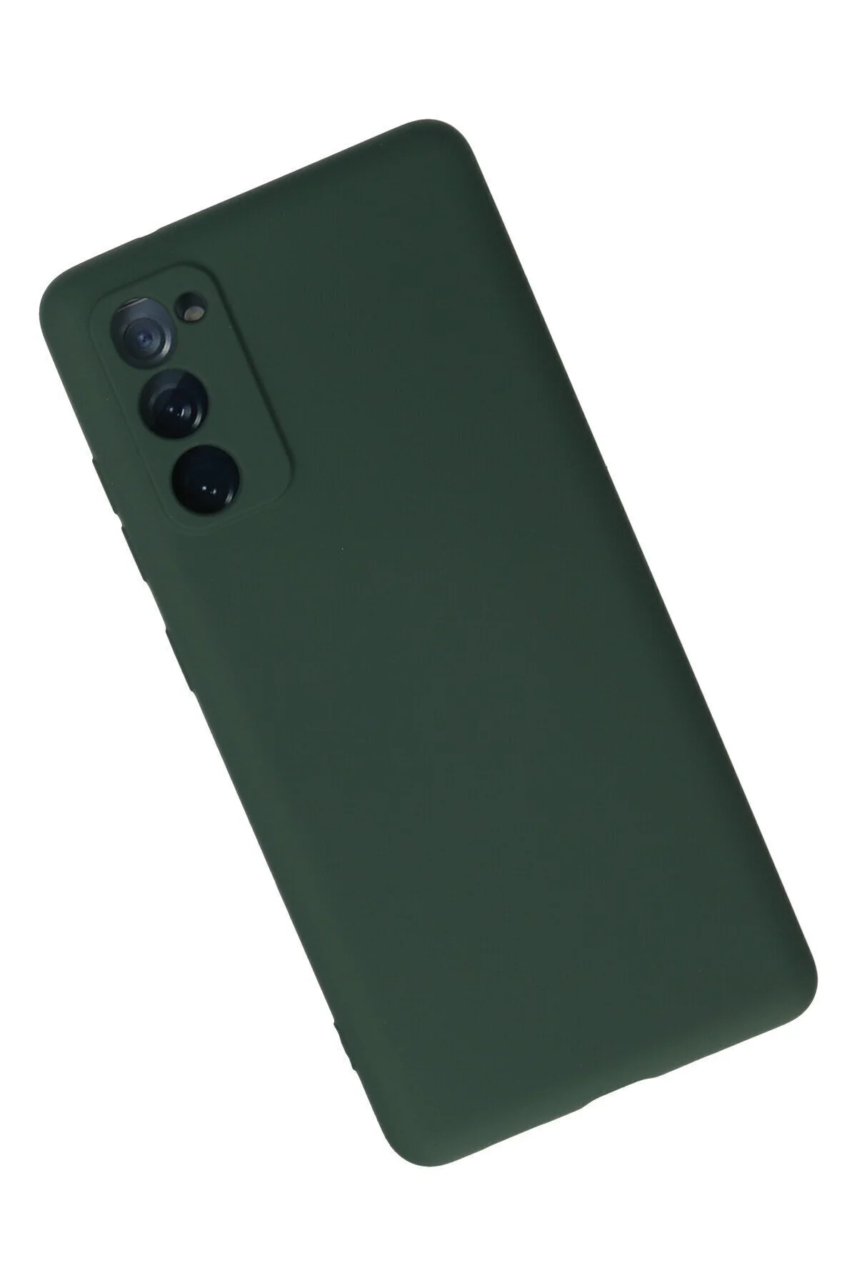 کاور و قاب محافظ دوربین رنگی مات مخملی سازگار با GALAXY S20 FE سبز تیره Hatreds