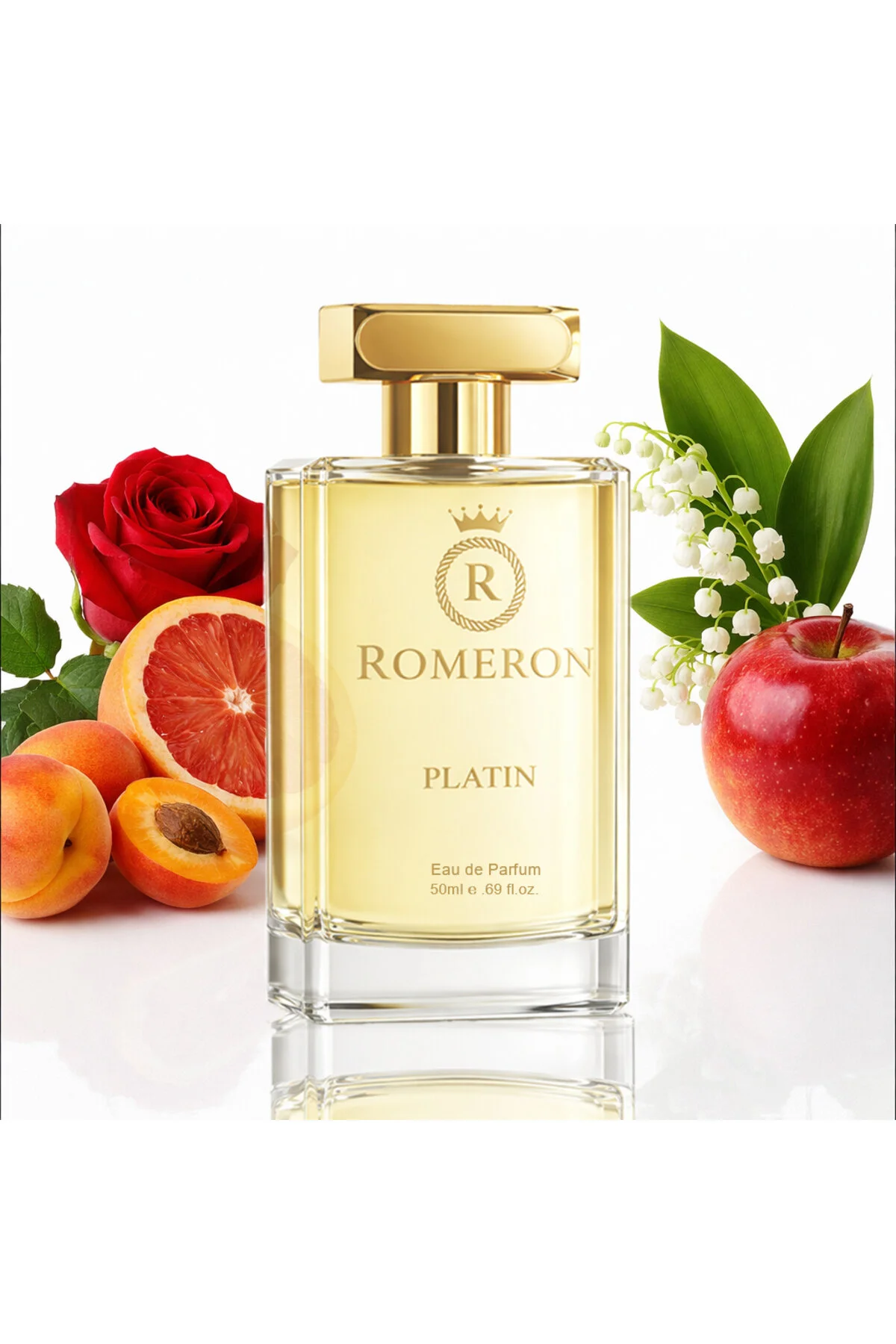 ROMERON عطر زنانه 145 پلاتینیوم ادوپرفیوم 50ml