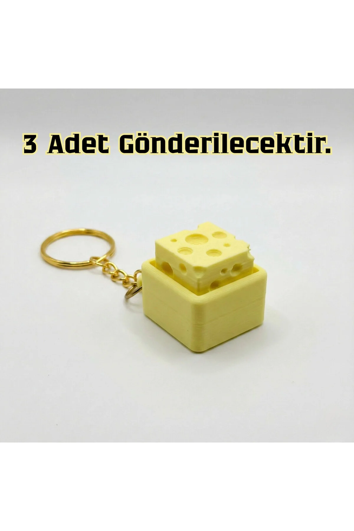 جلیقه کلید جاکلیدی SWITCH CHEESE FIDGET MECHANICAL CLICK STRESS RELIEF TOY Atatuğ Hediyelik