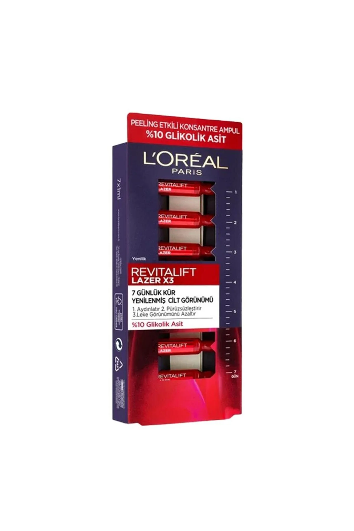 L'Oreal Paris روشن‌کننده پوست 7 روزه با اثر لیزر رویتالیفت