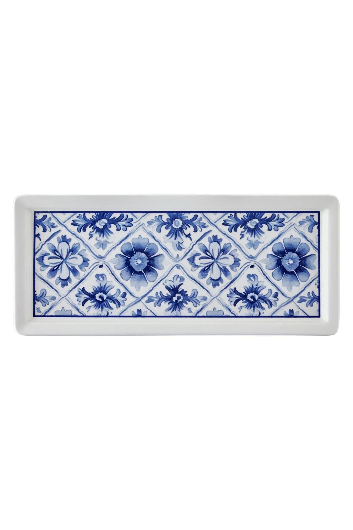 بشقاب چند رنگ سرویس مستطیل شکل Odore Di Limone 35X16 Cm Odl0007  The Mia