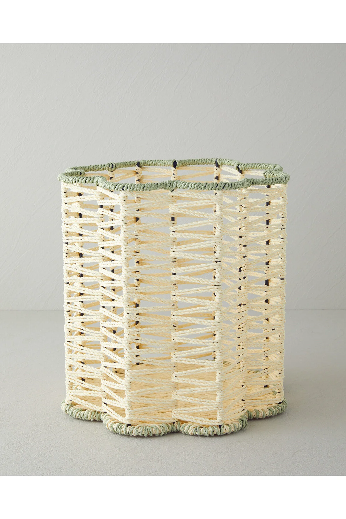 سبد FLORE PAPET ROPE BASKET 30X30 CM NATUREL English Home