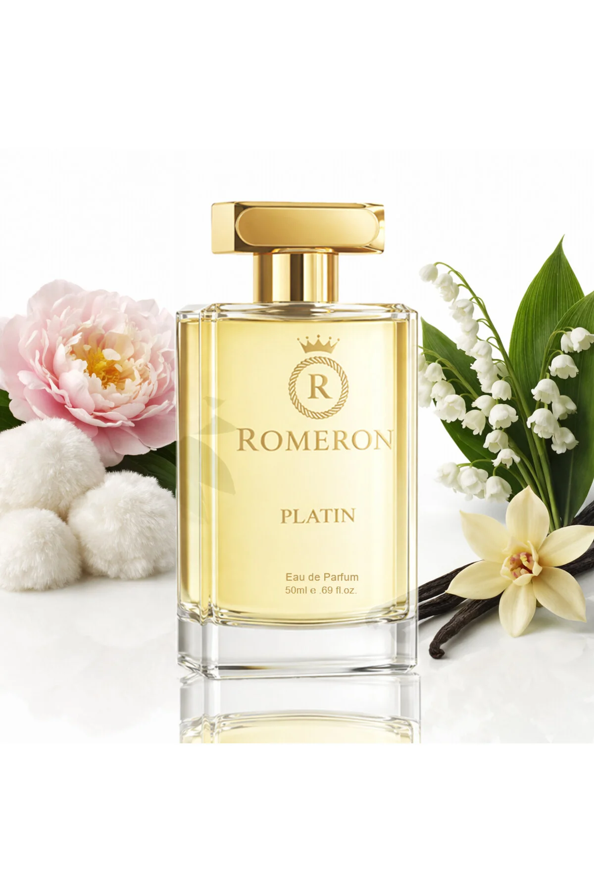 ROMERON عطر زنانه 258 پلاتینیوم ادوپرفیوم 50ml