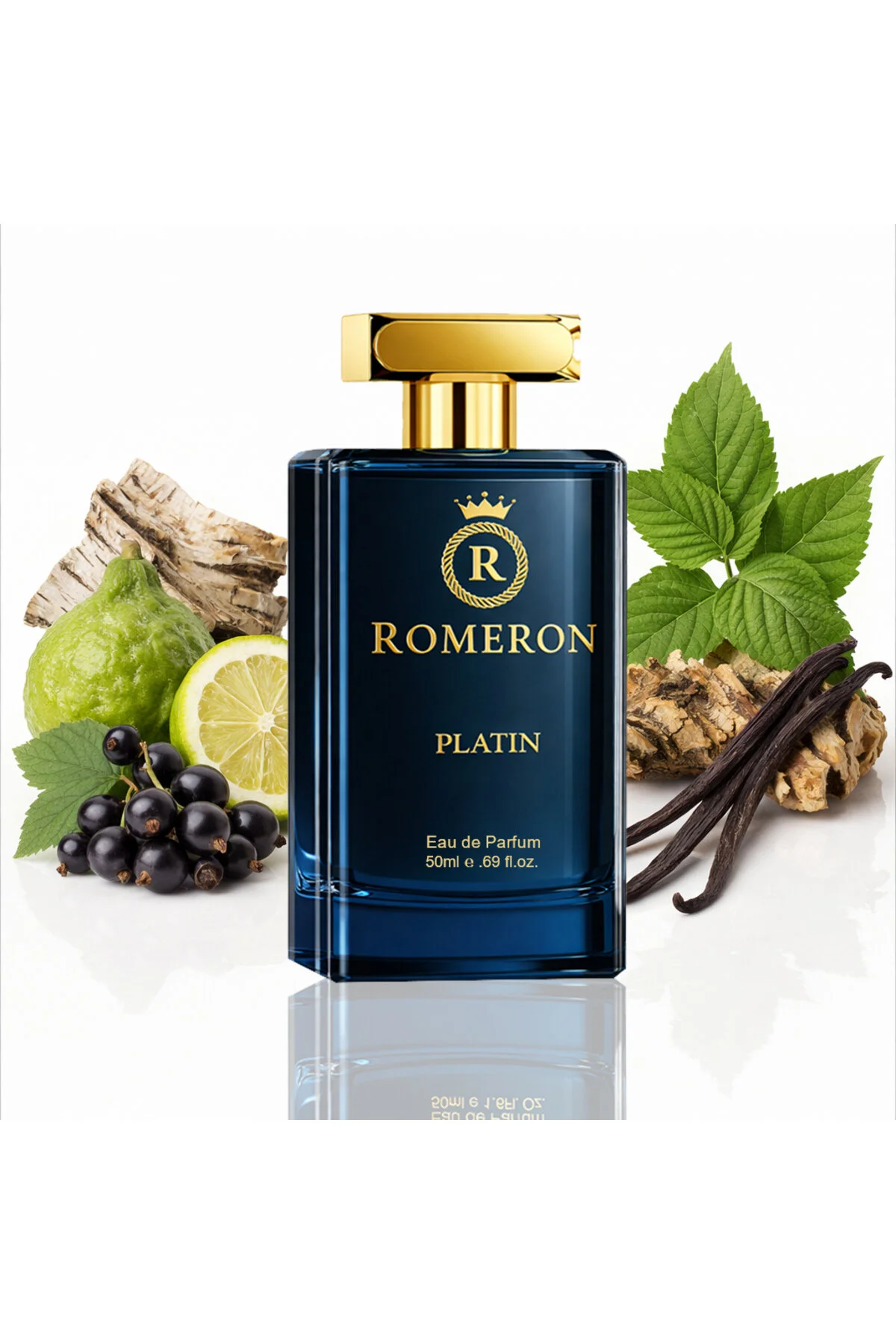 ROMERON عطر مردانه 509 پلاتینیوم ادوپرفیوم 50ml