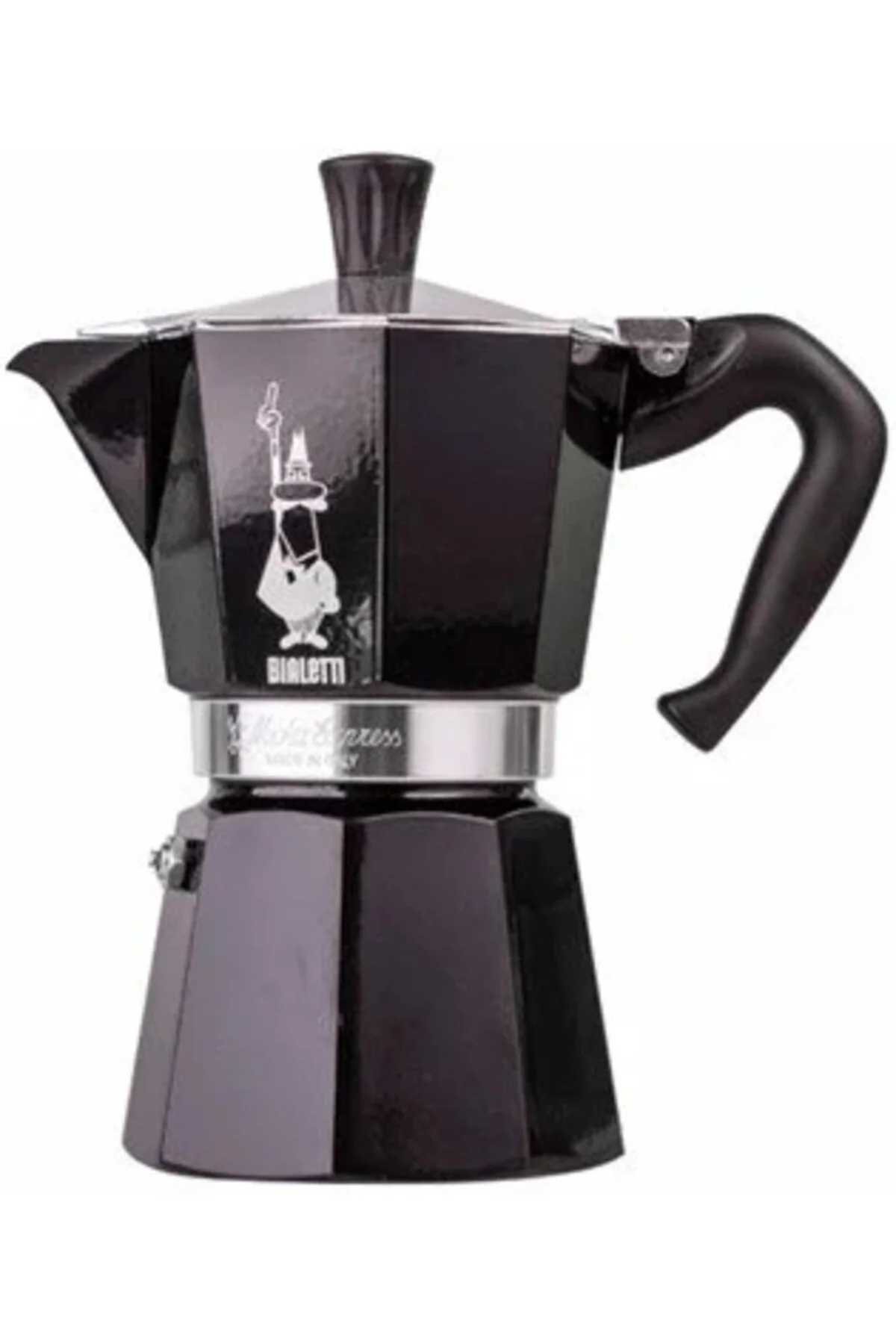 موکا پات سیاه Moka Pot Express 3 فنجان بیالتی  Bialetti