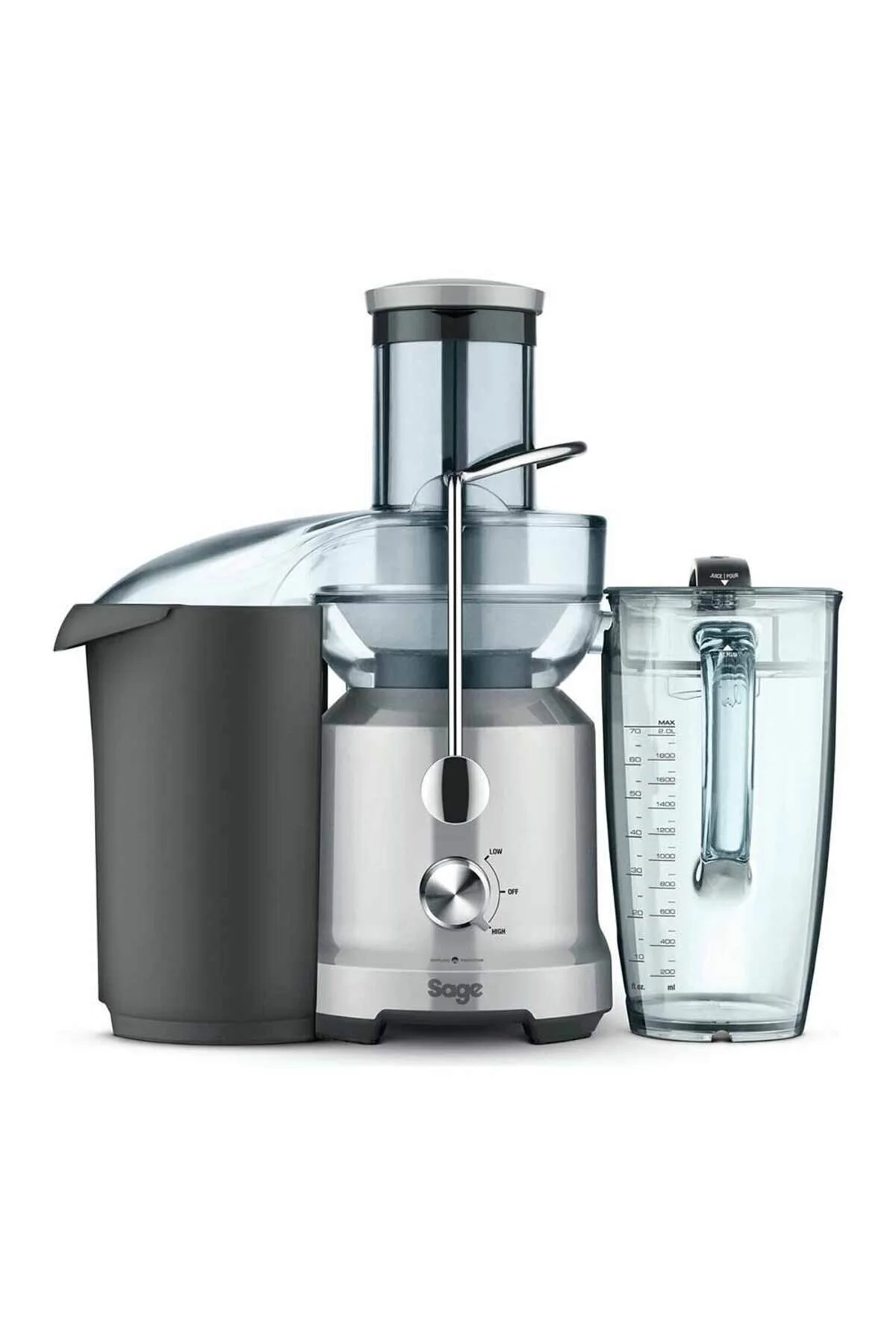 آب میوه و سبزی گیری خاکستری آبمیوه سبزیجات Bje430 Sage