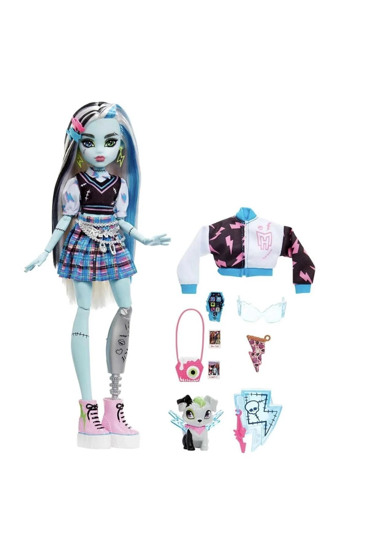 عروسک های مدل دوستان عجیب و غریب فرانکی | HHK53 MONSTER HIGH