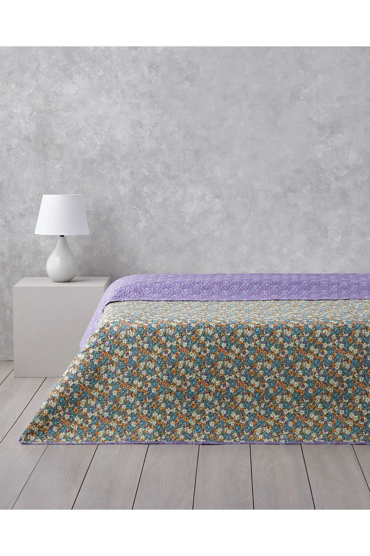 روتختی یک نفره پوشش چند منظوره ویولا 160X220 سانتی متر بنفش English Home