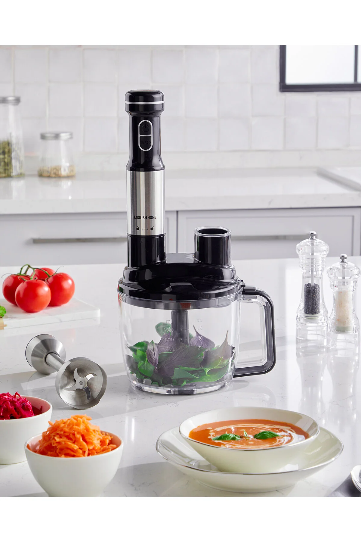 ست مخلوط کن مشکی RMB 3001 4 SET KROM English Home