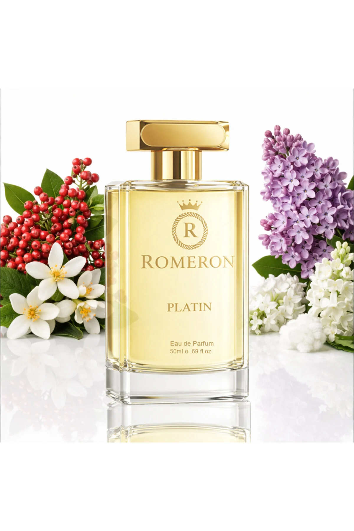 ROMERON 134 عطر زنانه پلاتینیوم ادوپرفیوم 50ml