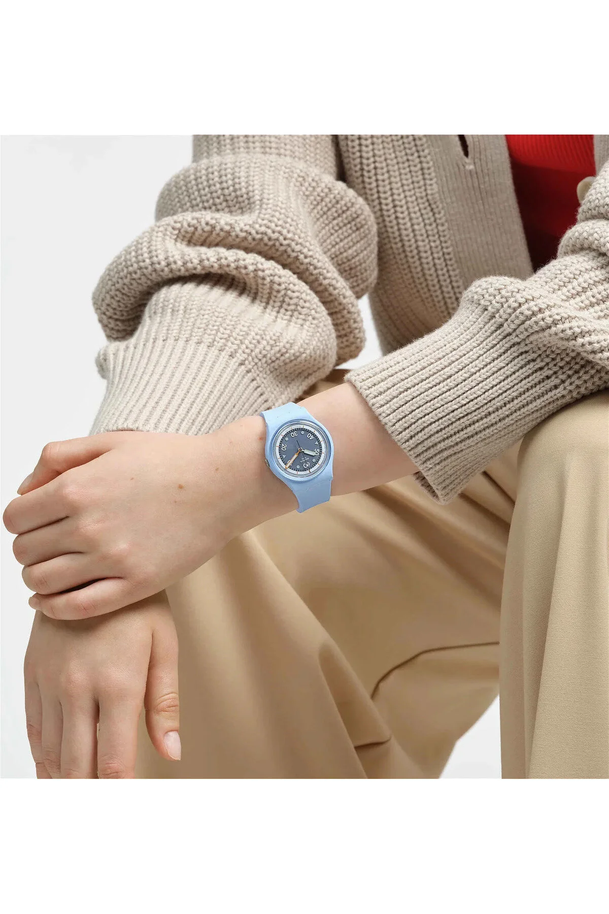 ساعت SO31L100 SWATCH FROZEN WATERFALL مچی یونیسکس اورجینال Swatch