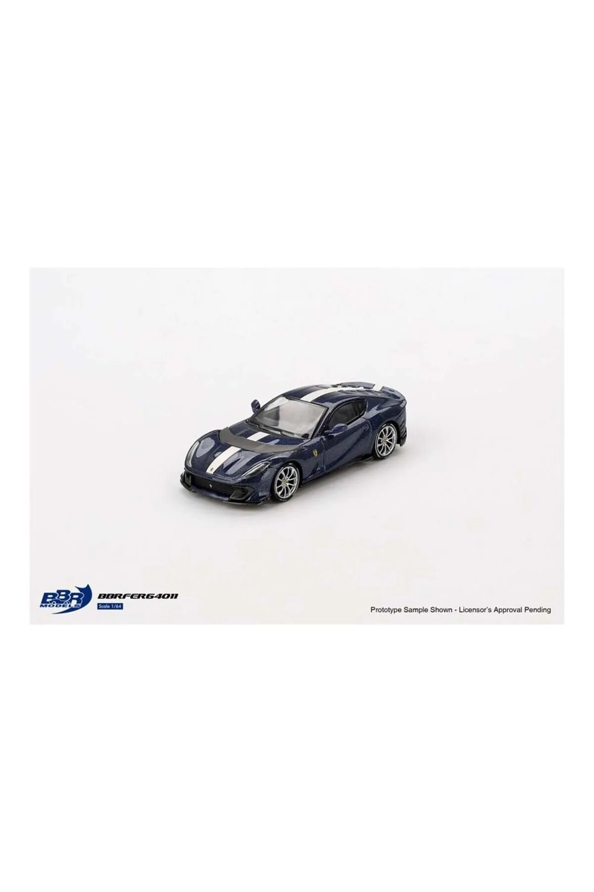 مدل خودرو 1 64 BBR FERRARI 812 COMPETIZIONE BLU TOUR DE اورجینال mini gt