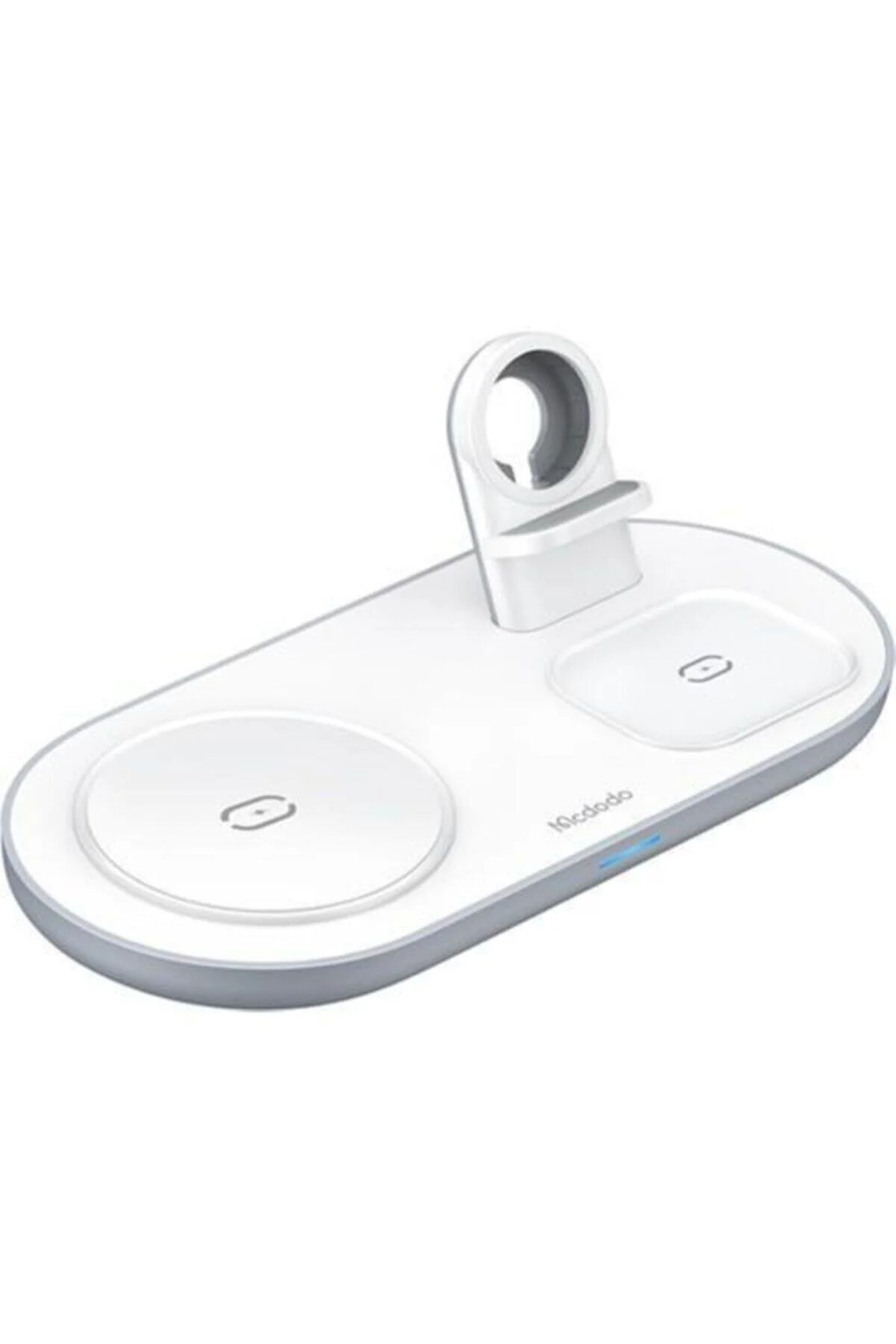 پایه نگهدارنده تلفن در خودرو 3IN1 IPHONE WATCH سازگار با شارژر بی سیم MAGSAFE WHITE CH 7060 Mcdodo