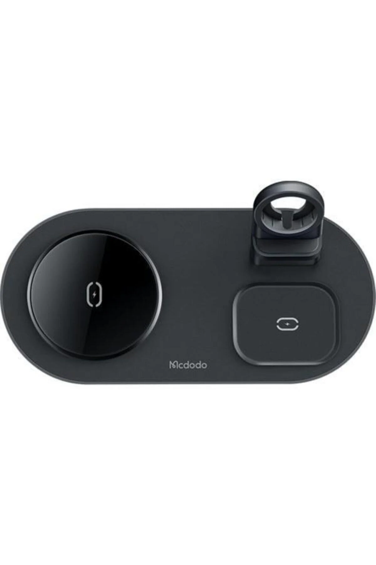 پایه نگهدارنده تلفن در خودرو 3IN1 IPHONE AIR POD APPLE WATCH MAGSAFE شارژر بی سیم BLACK CH 7061 Mcdodo