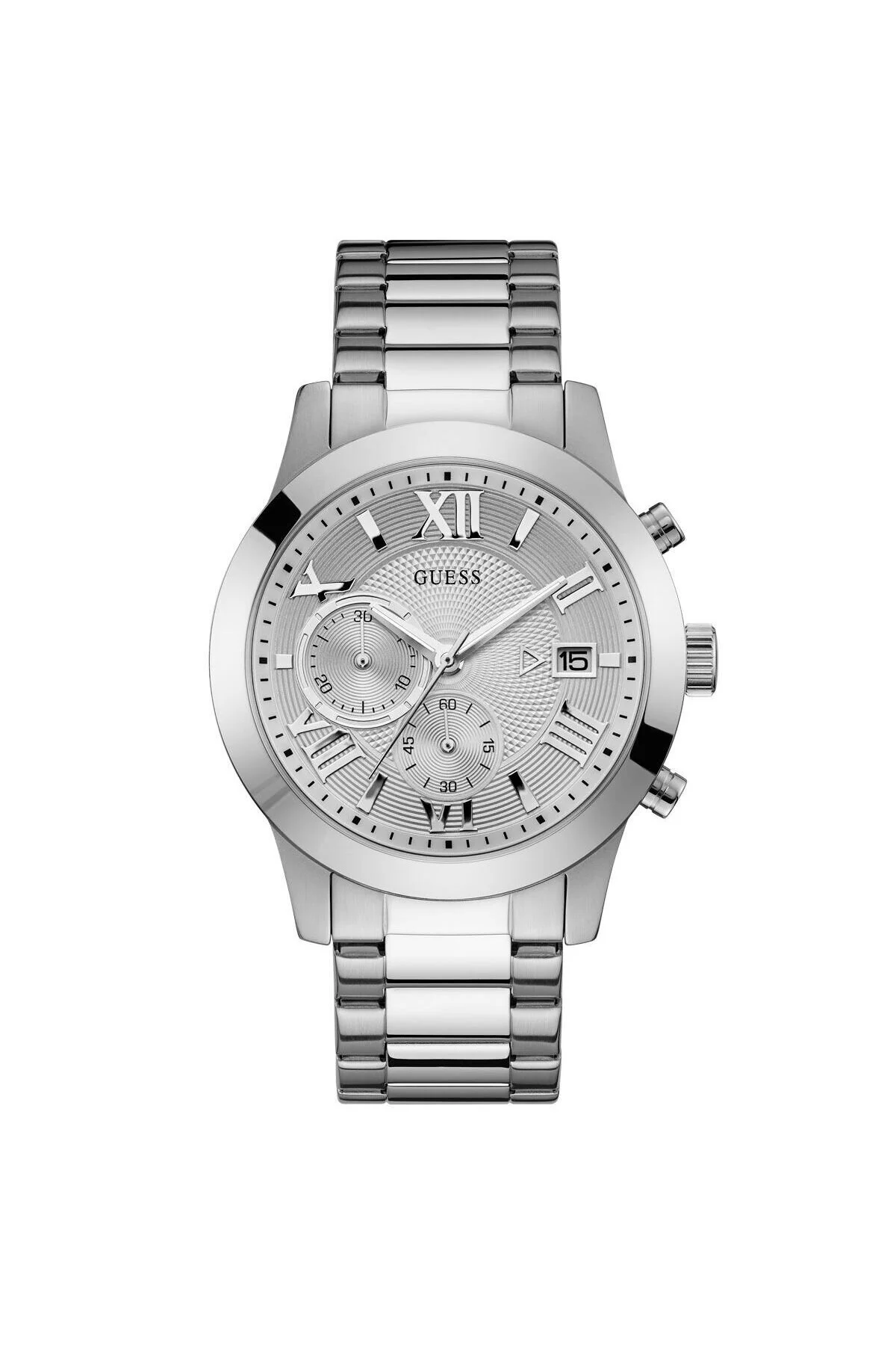 ساعت مچی مردانه Guess مدل GUW0668G7 با بدنه فلزی و مقاومت 5 ATM Guess