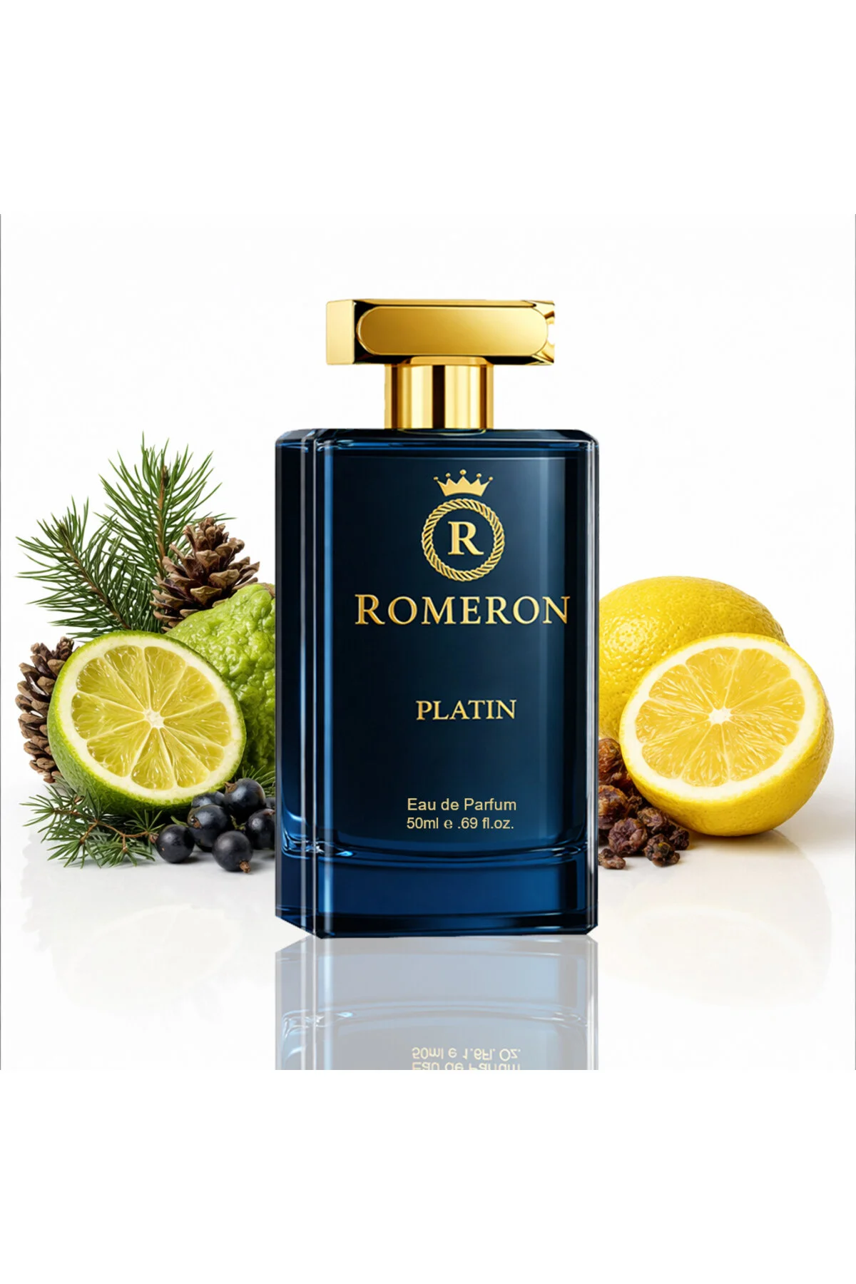 ROMERON عطر مردانه 336 پلاتینیوم ادوپرفیوم 50ml