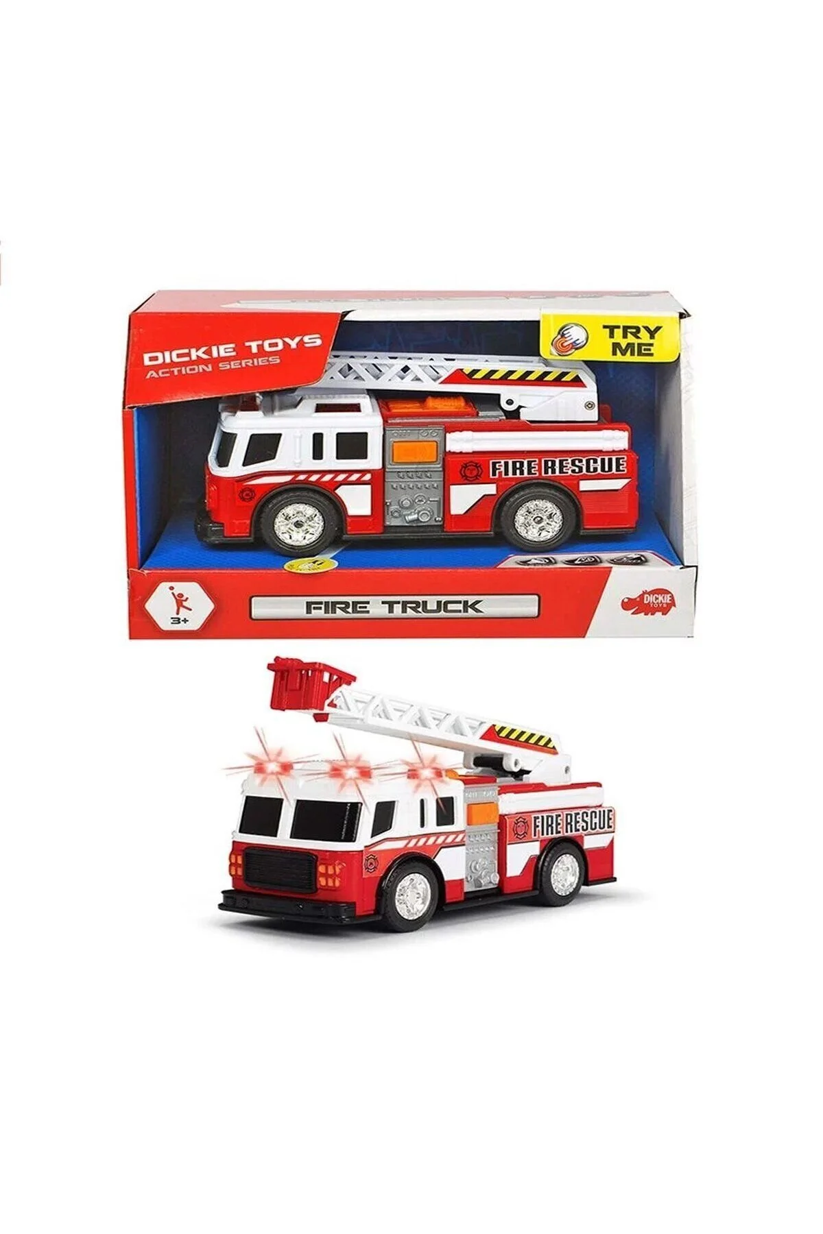 ماشین اسباب بازی آتش نشانی اورجینال Dickie Toys