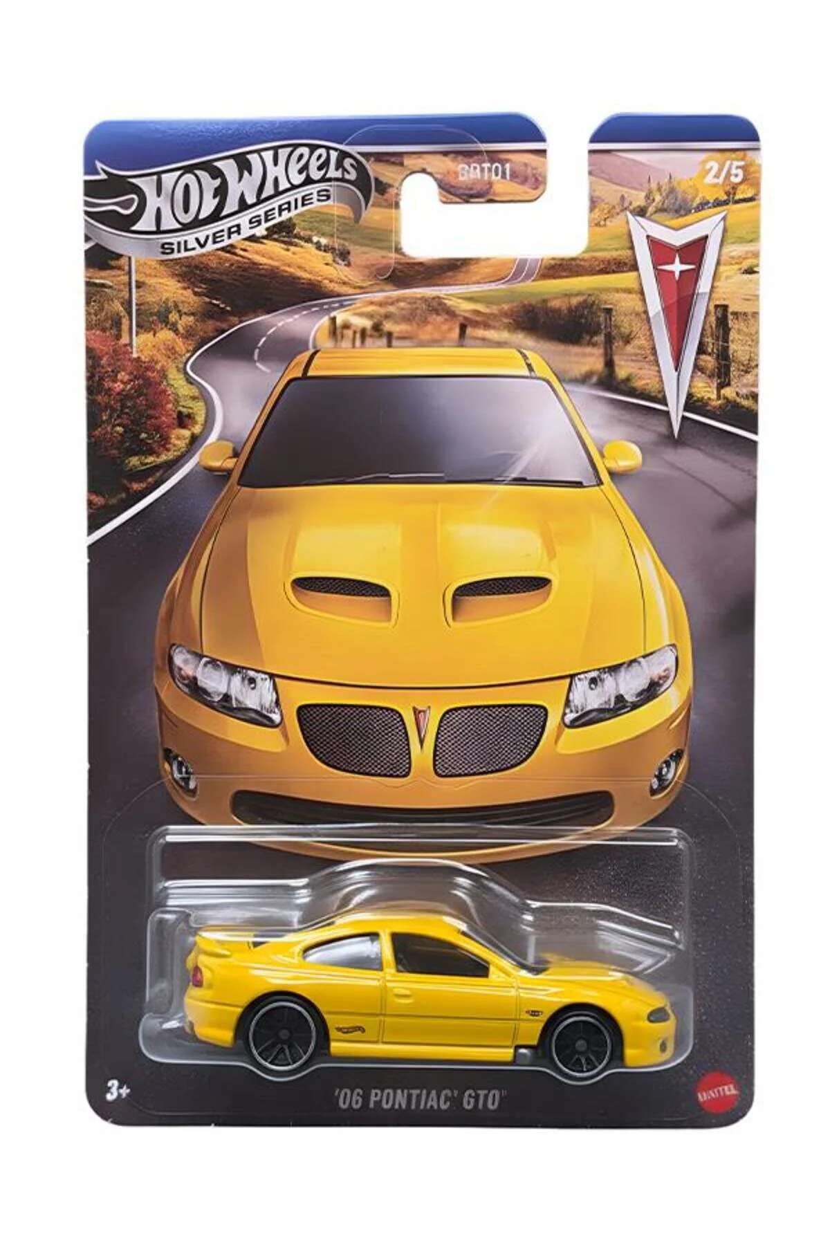 ماشین اسباب بازی سری نقره ای '06 PONTIAC GTO JKY10 از ترکیه HOT WHEELS