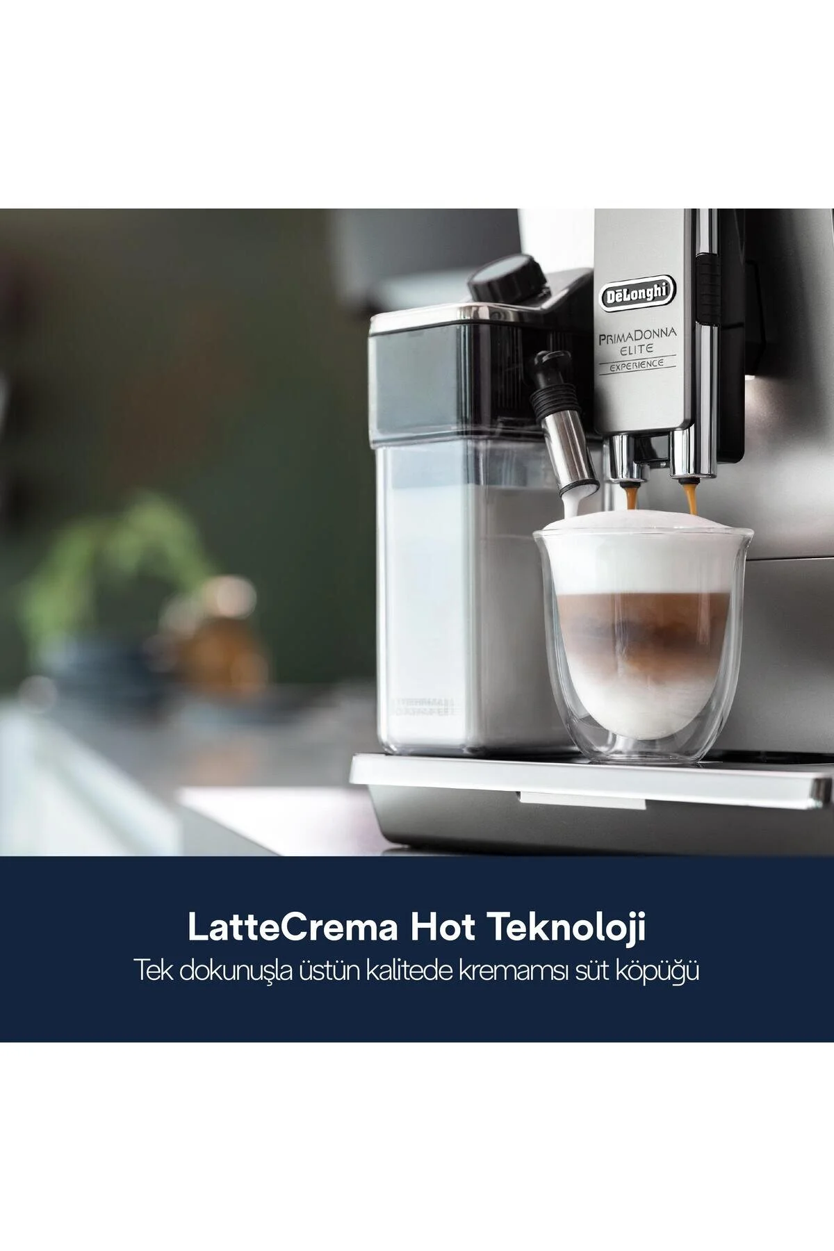 دستگاه اسپرسو و کاپوچینو PRIMADONNA ELITE 650.85.MS قهوه کاملاً اتوماتیک دلونگی Delonghi