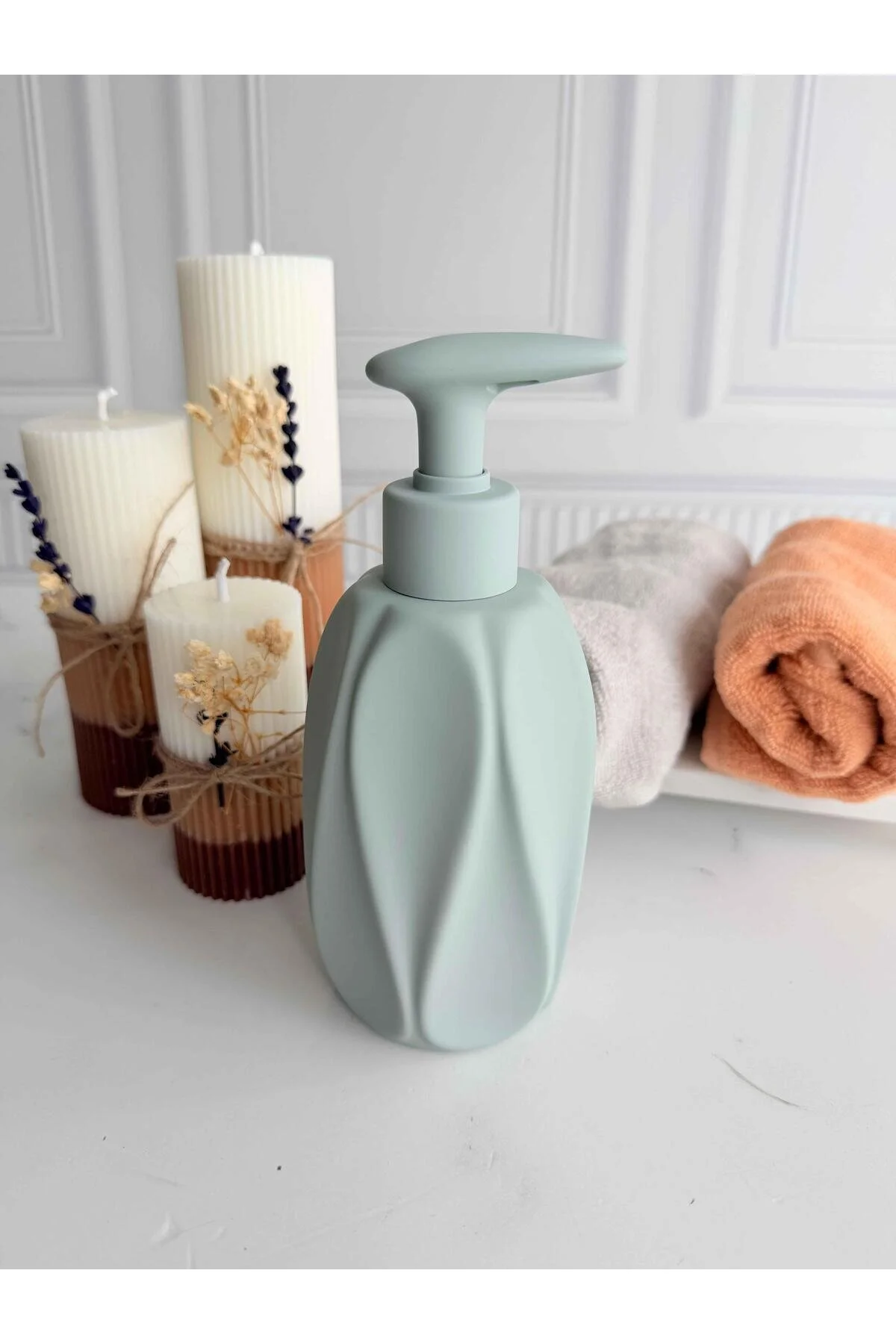 جاصابونی BISIAN PORCELAIN LIQUID SOAPLUK BLUE ROSSEV