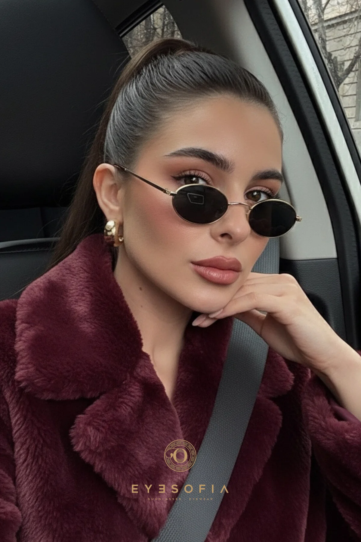 عینک آفتابی فلزی الیپ MILENYA اورجینال Eyesofia