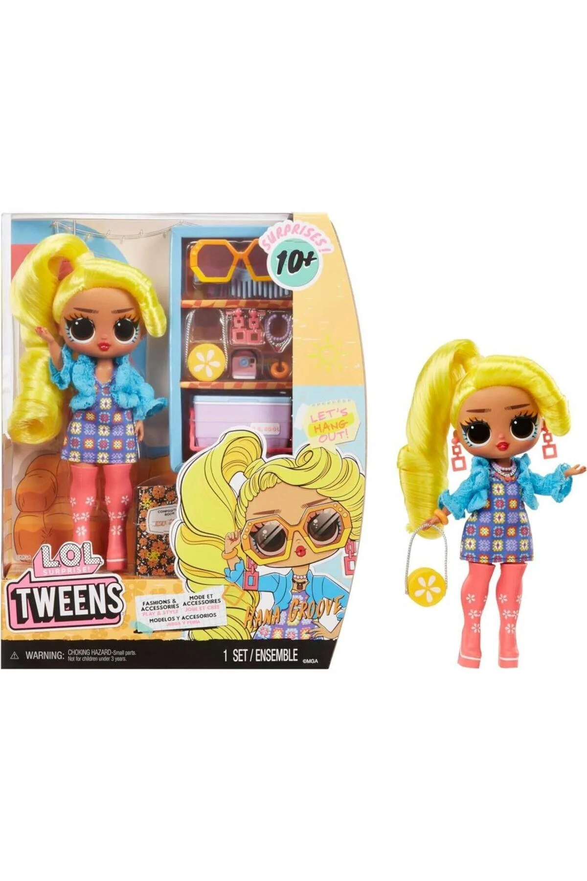 اسباب بازی TWEENS SERIES 5 HANA GROOVE BABY ال او اورجینال Lol