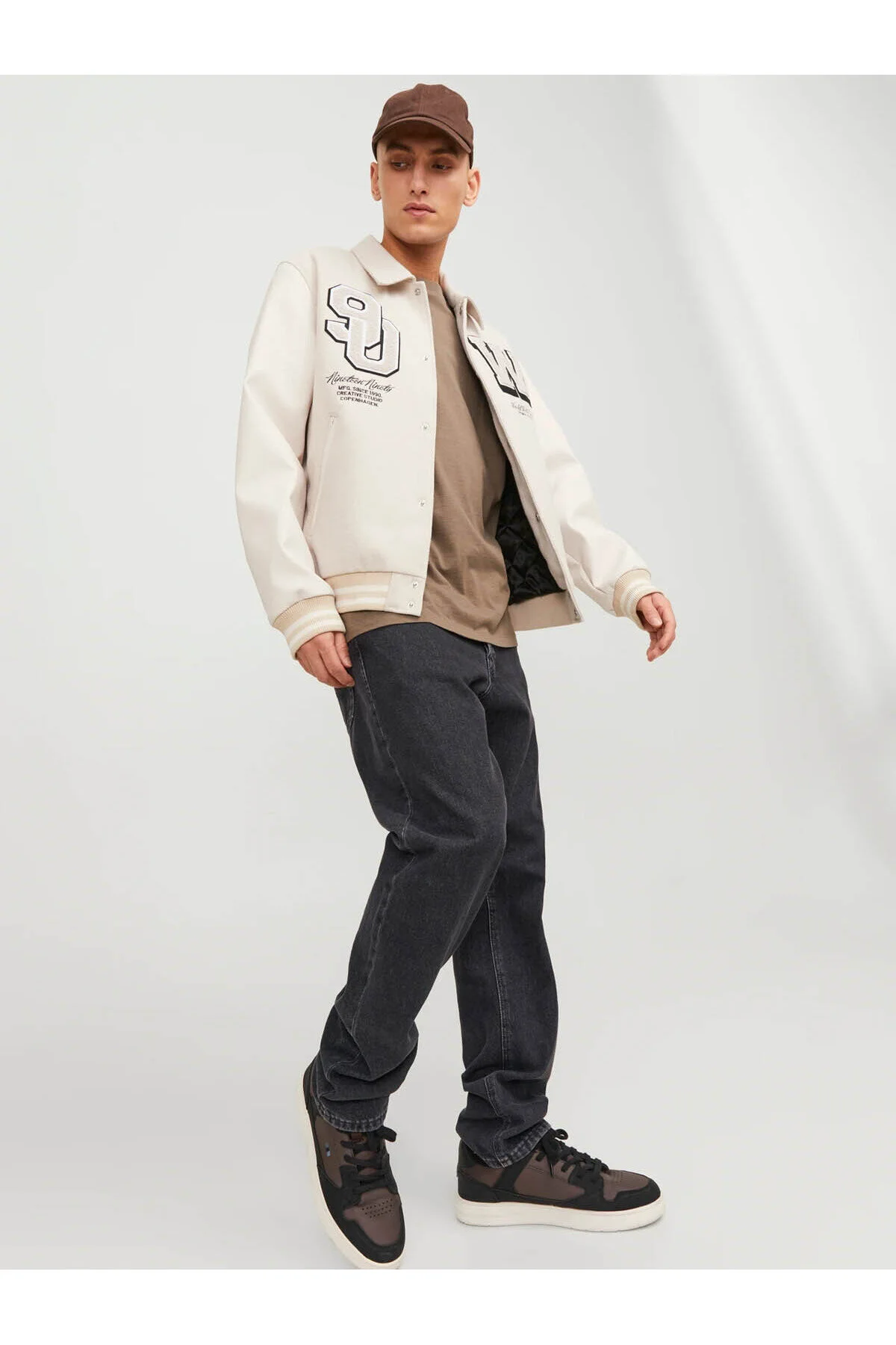 شلوار جین مشکی مردانه کیک با جیبی Jack &amp; Jones Jack &amp; Jones