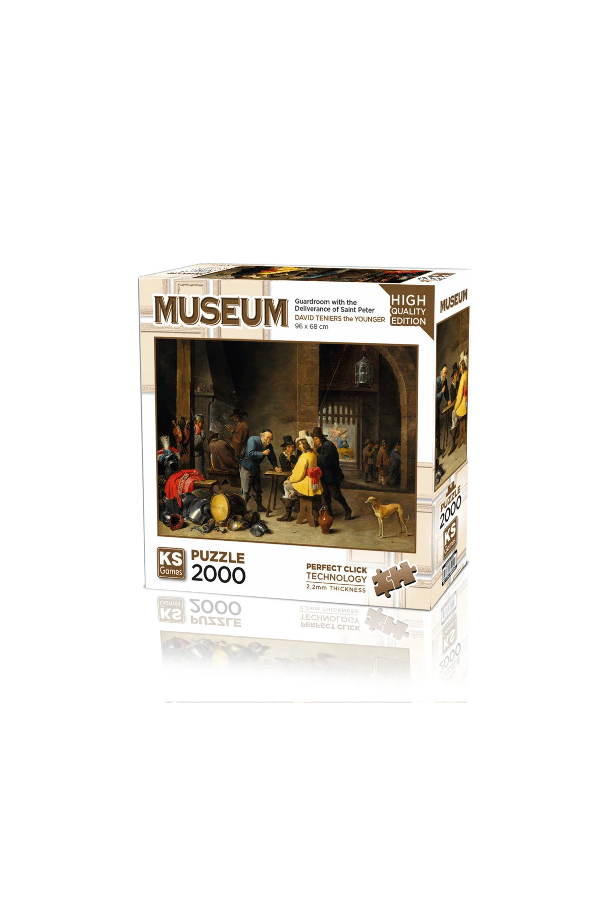 پازل 22518 اتاق نگهبان با اره منبت کاری مویی 2000 تکه 96X68 سانتی متری سنت پیتر از ترکیه Ks Games