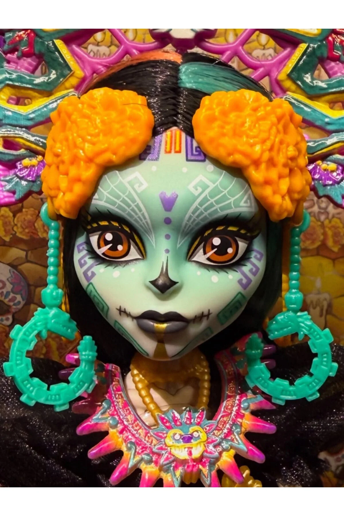 عروسک های اسباب بازی و لوازم جانبی مردانه زنانه CALAVERAS SELITA اورجینال MONSTER HIGH