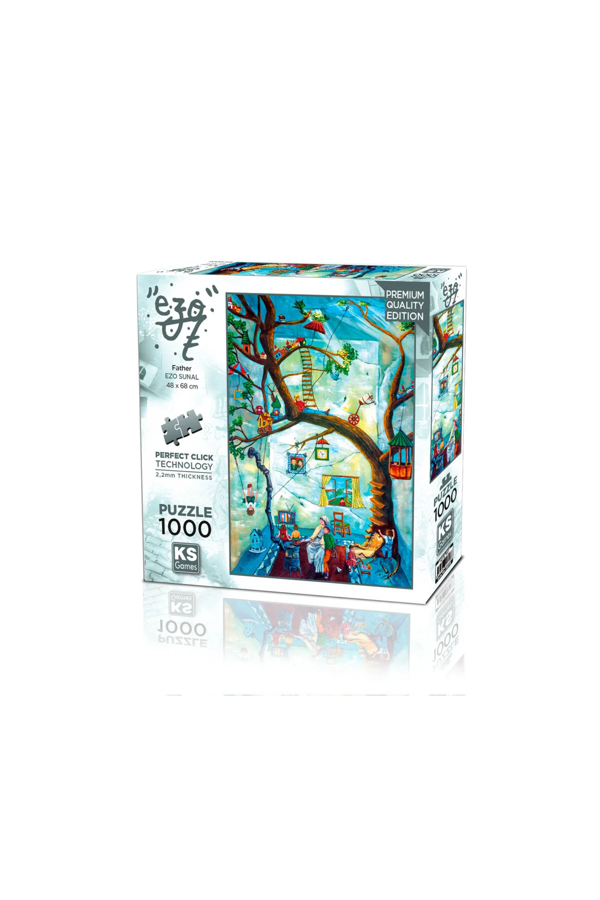 پازل 1000 تکه FABBATOYS FATHER EZO SUNAL از ترکیه Ks Games