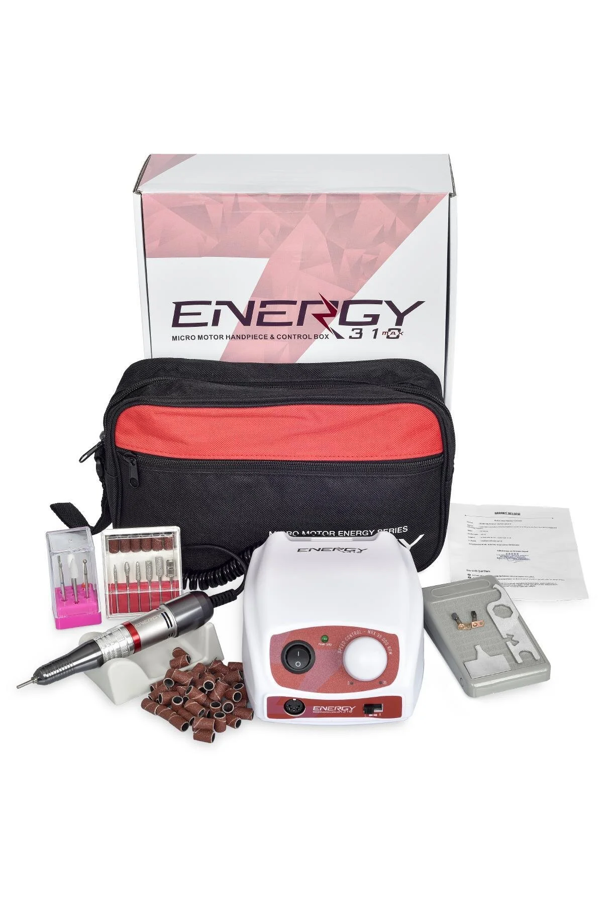 Energy 310 Max ماشین پمپ ناخن برقی 65W 35000 دور در دقیقه
