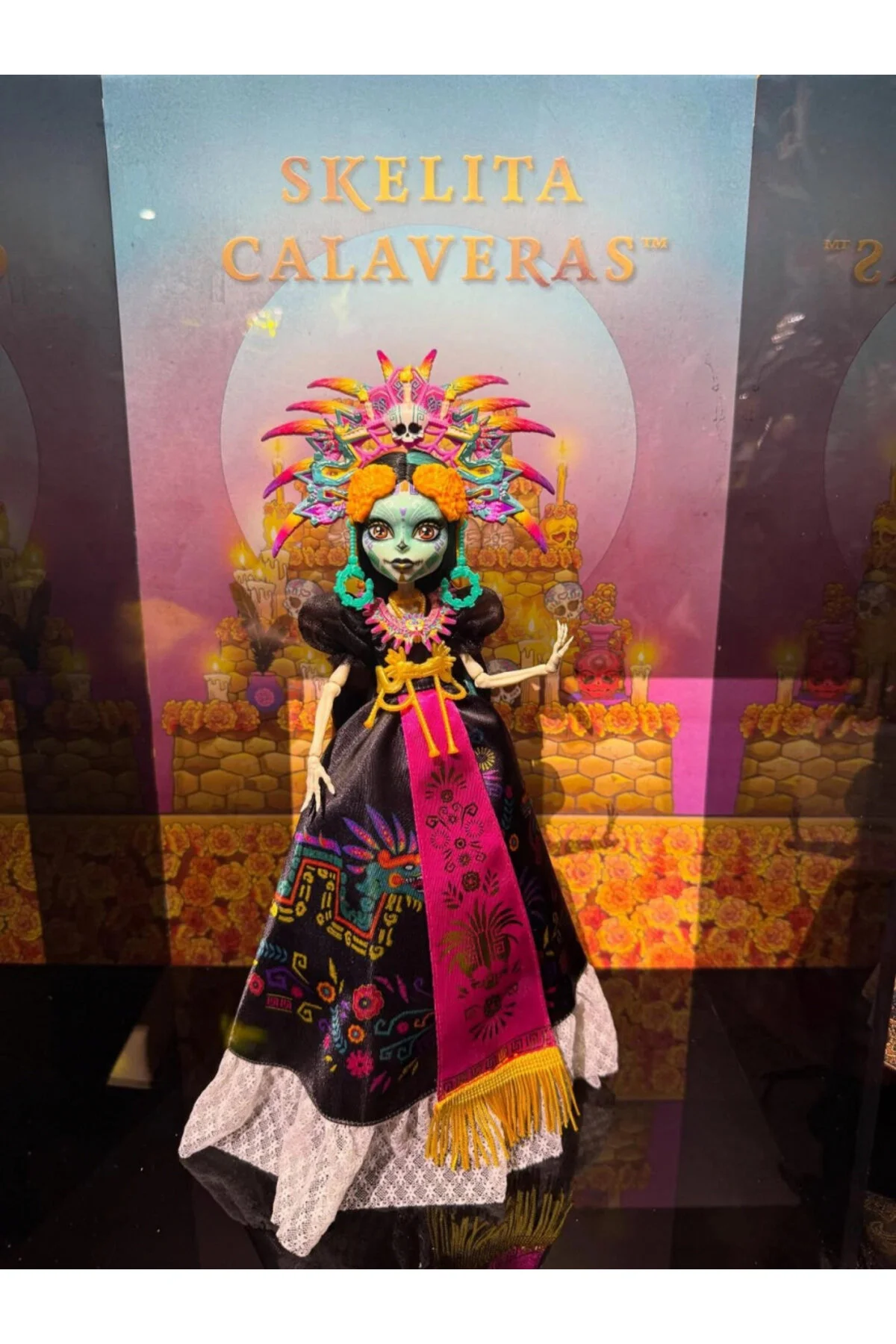 عروسک های اسباب بازی و لوازم جانبی مردانه زنانه CALAVERAS SELITA اورجینال MONSTER HIGH