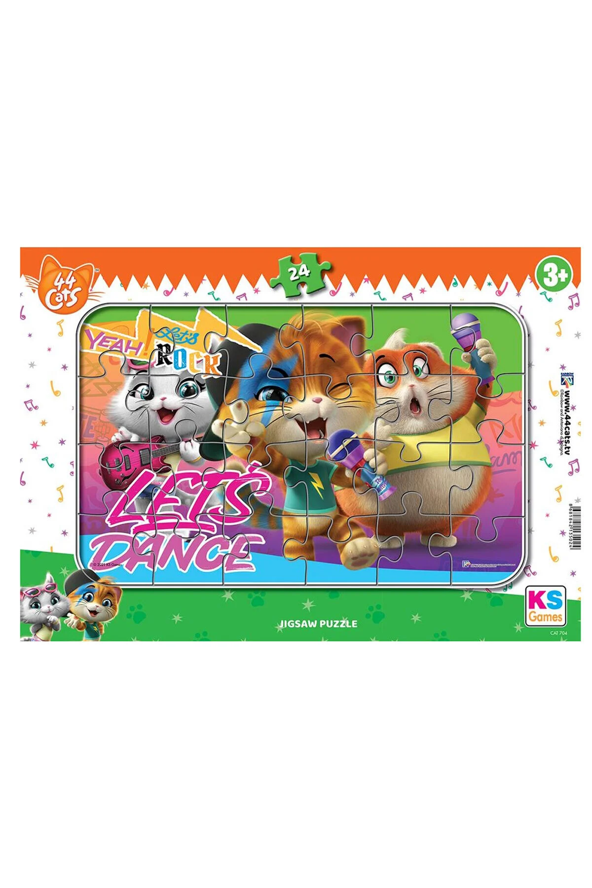 پازل 44 گربه 24 اورجینال Ks Games