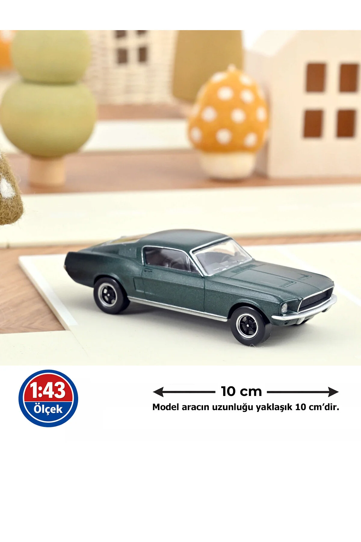مدل خودرو 1:43 NOREV 1968 FORD FASTBACK 'BULLITT' JET CAR Norev