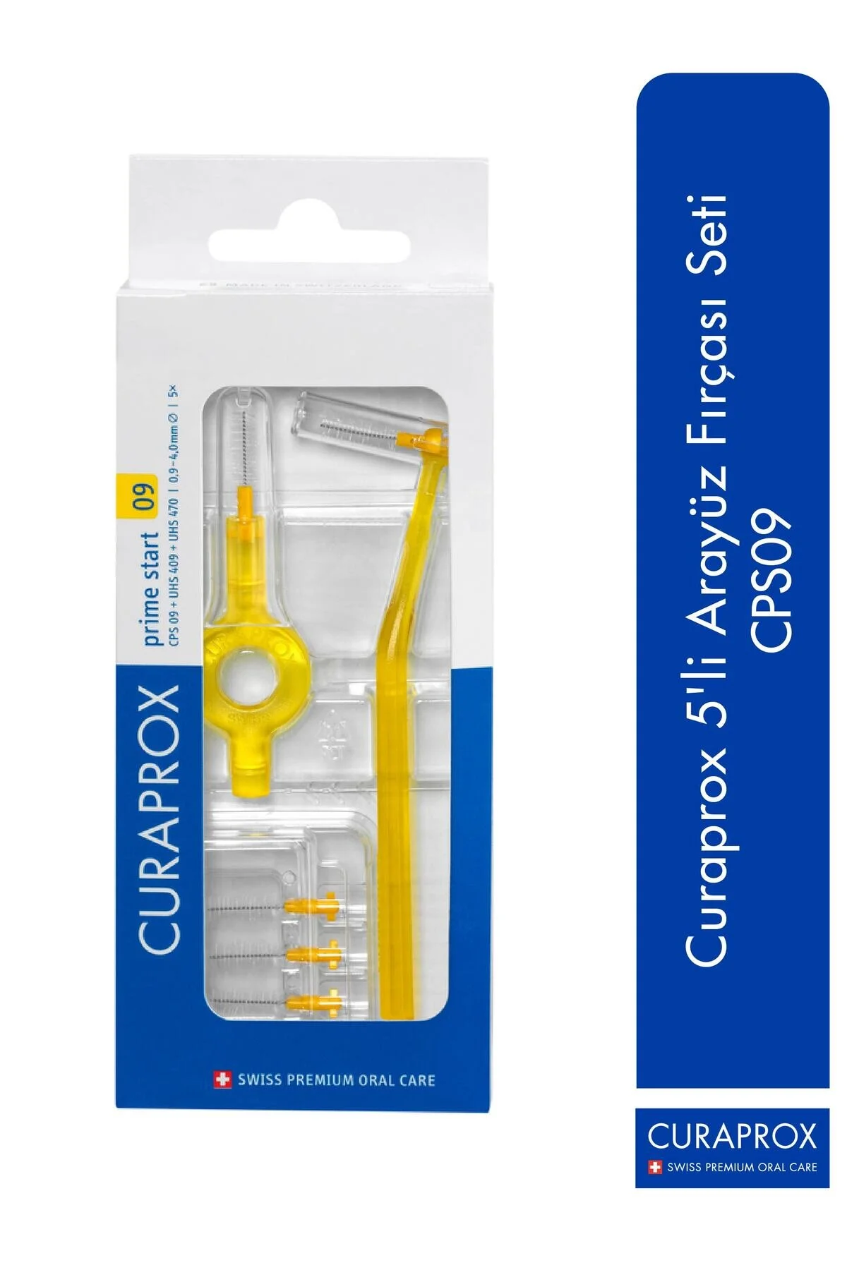 مسواک دستی CPS 09 PRIME PLUS HANDY INTERFACE BRUSH Curaprox