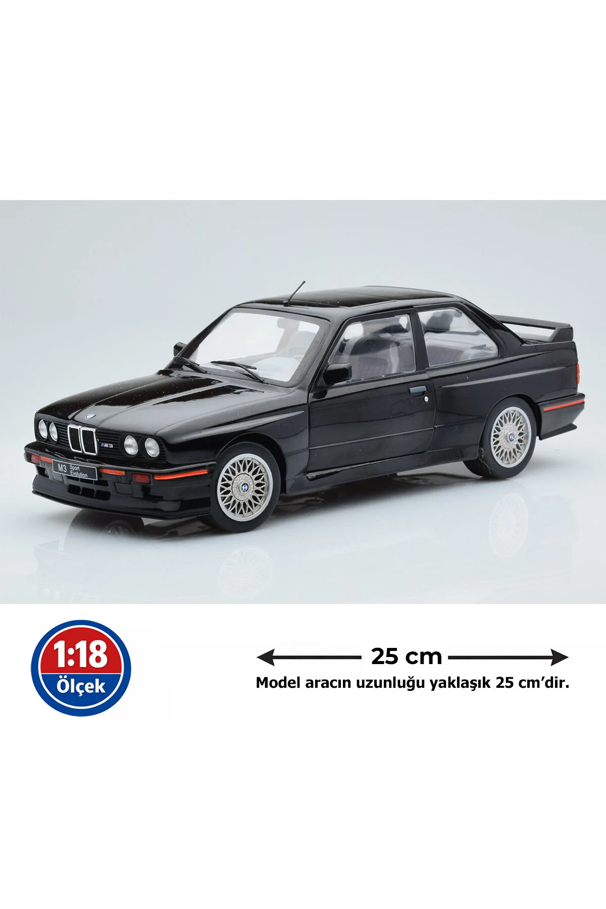 مدل خودرو 1:18 1990 BMW M3 SPORT EVO E30 Solido