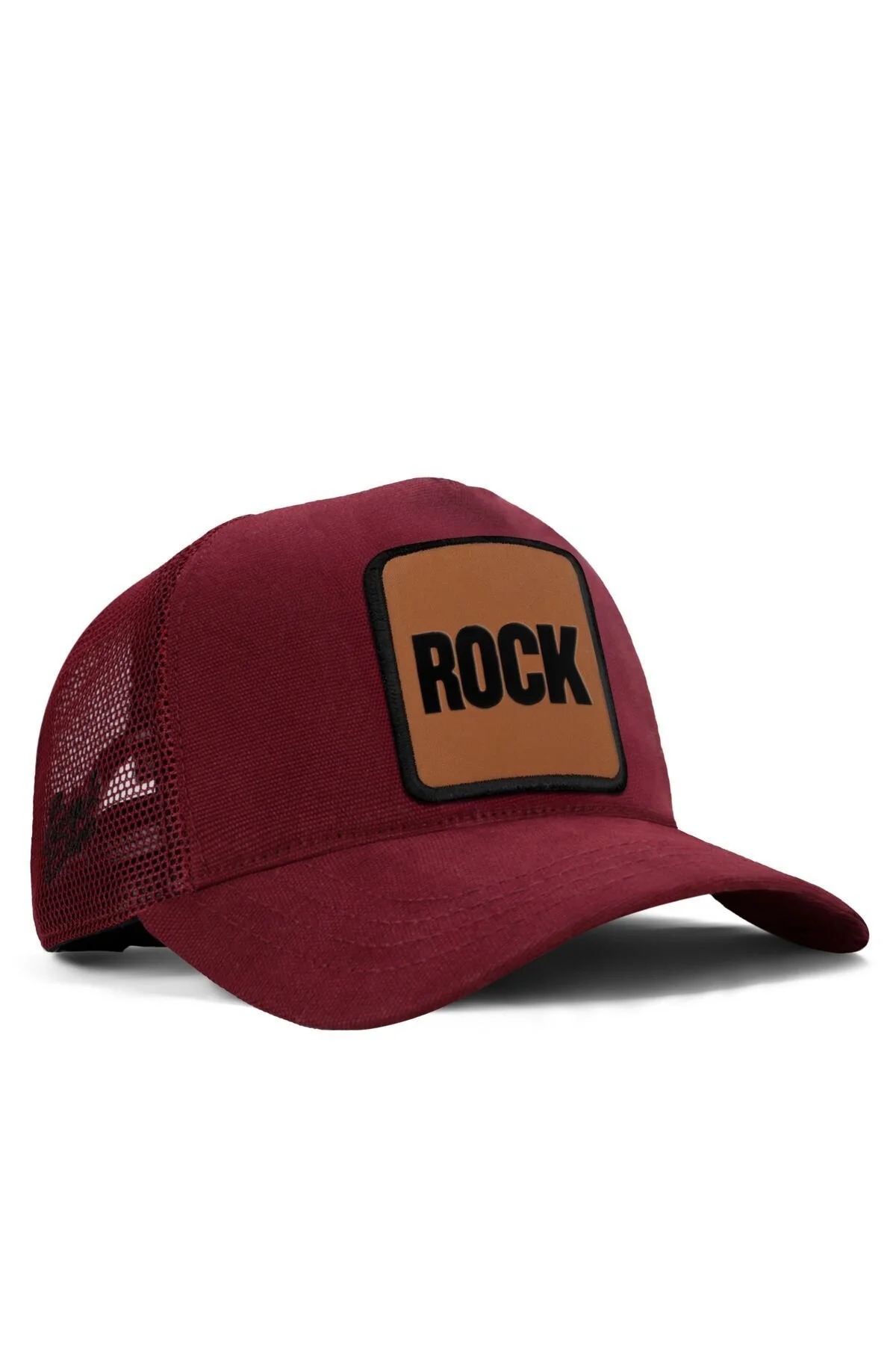 کلاه مردانه و زنانه کامیون ساز BORDEAUX با آرم ROCK V1 بلک‌ بورک BlackBörk