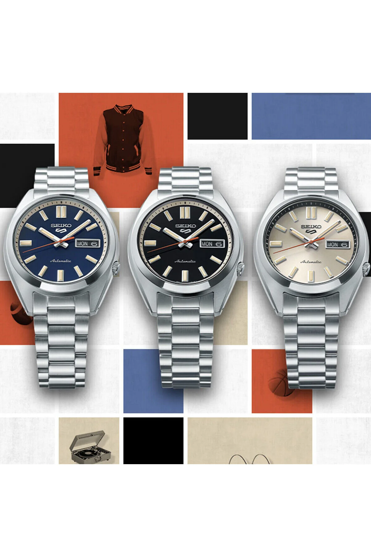 ساعت مردانه مچی S5 SRPK89K سیکو اورجینال Seiko