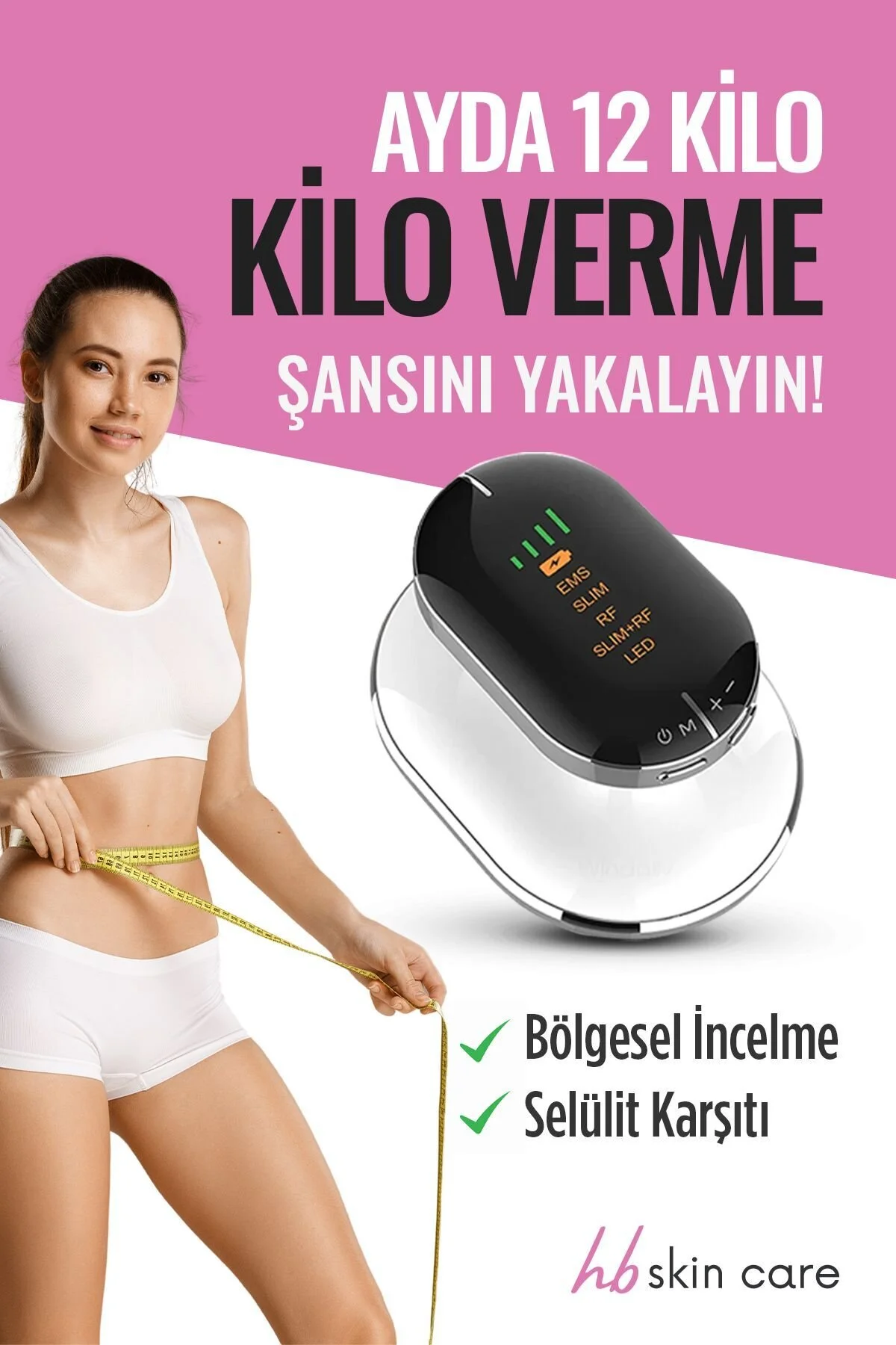 ماساژور صورت ماساژ محکم کننده SLIMMINGX و دستگاه سلولیت hb skin care