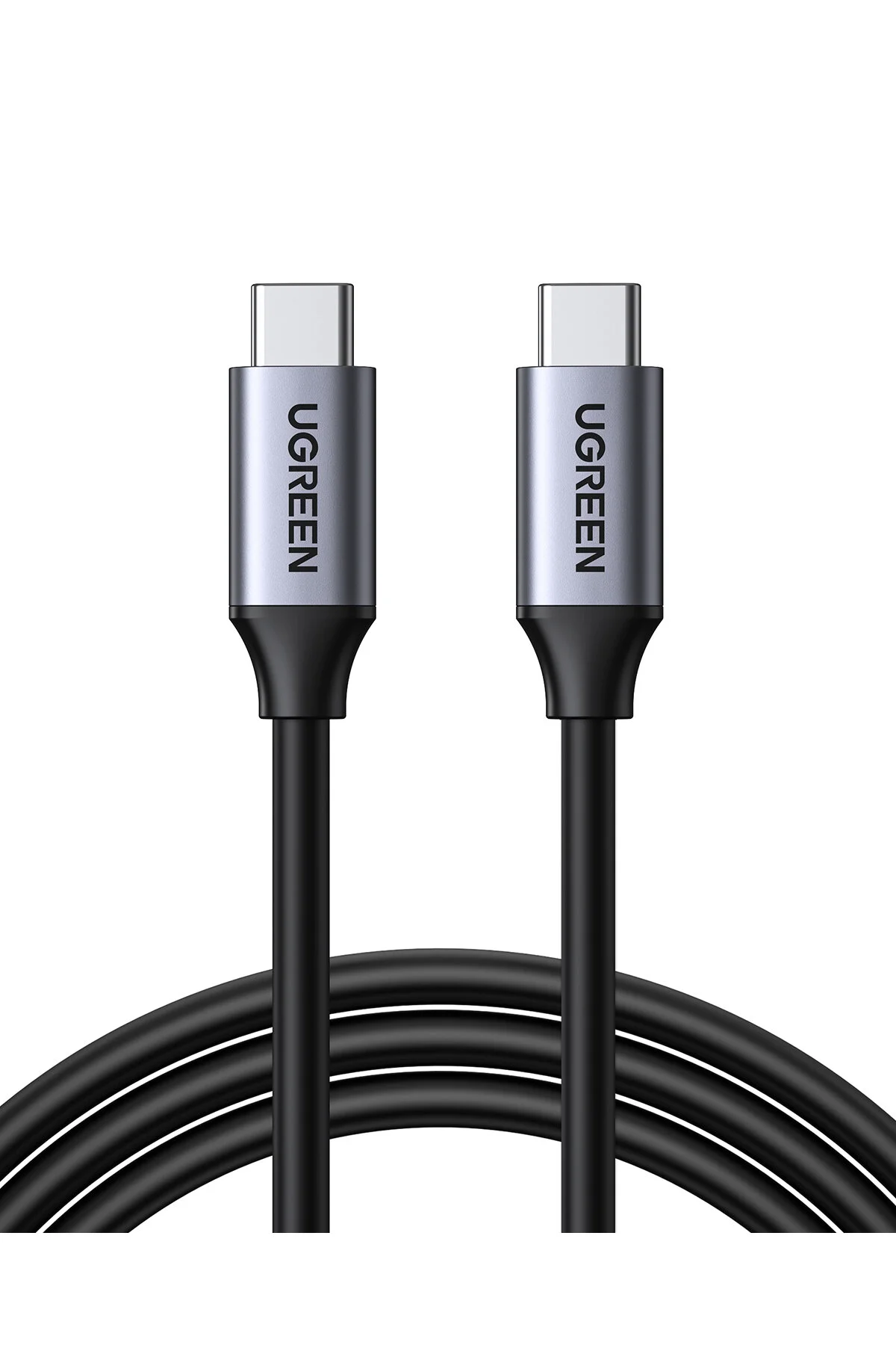 کابل شارژ USB C 60W THUNDERBOLT USB3.1 GEN1 3A QC CABLE سریع 1.5 متر سیاه 50751 Ugreen