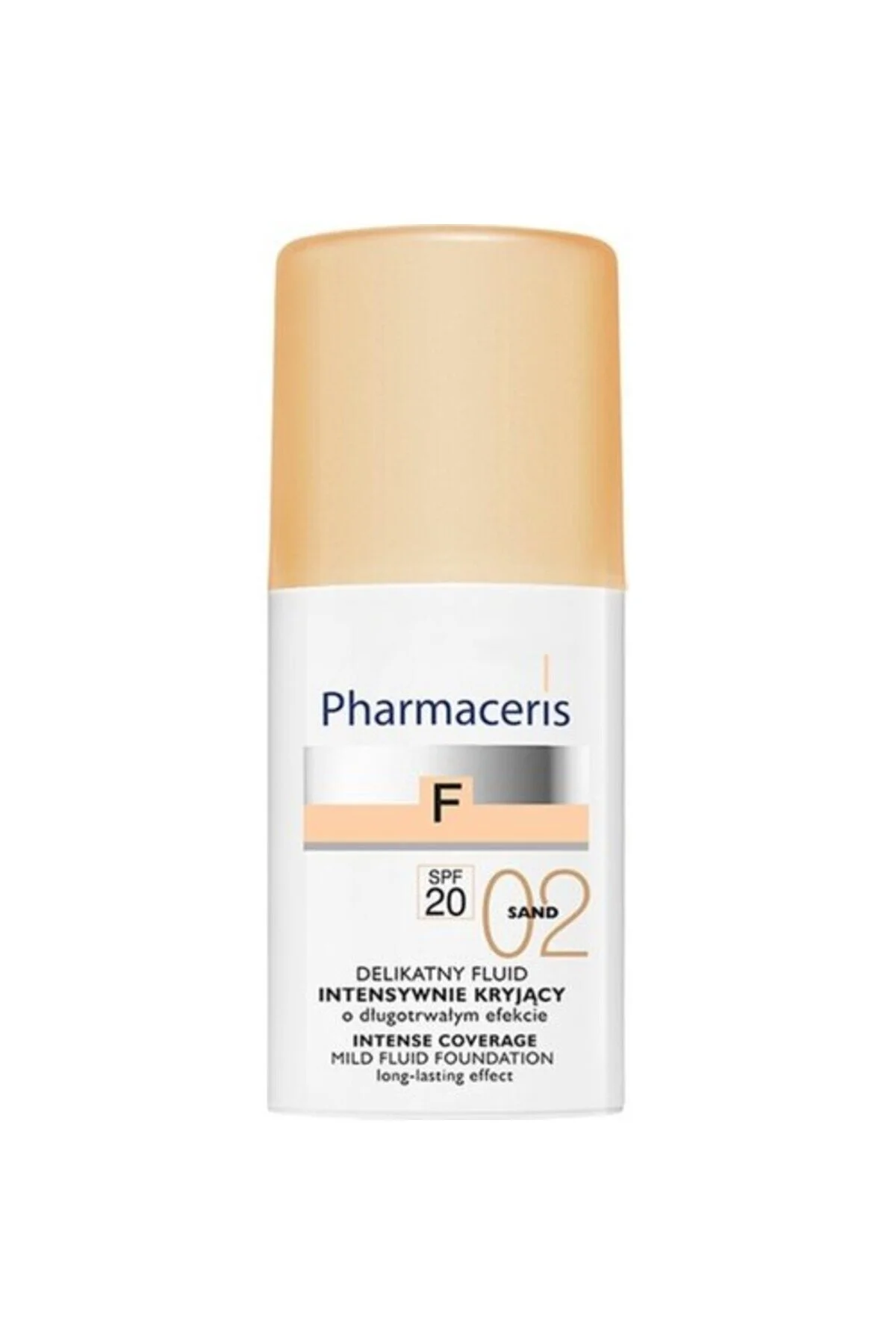 کرم ضد آفتاب صورت فونداسیون مایع ملایم با پوشش شدید فارماسریس اورجینال Pharmaceris
