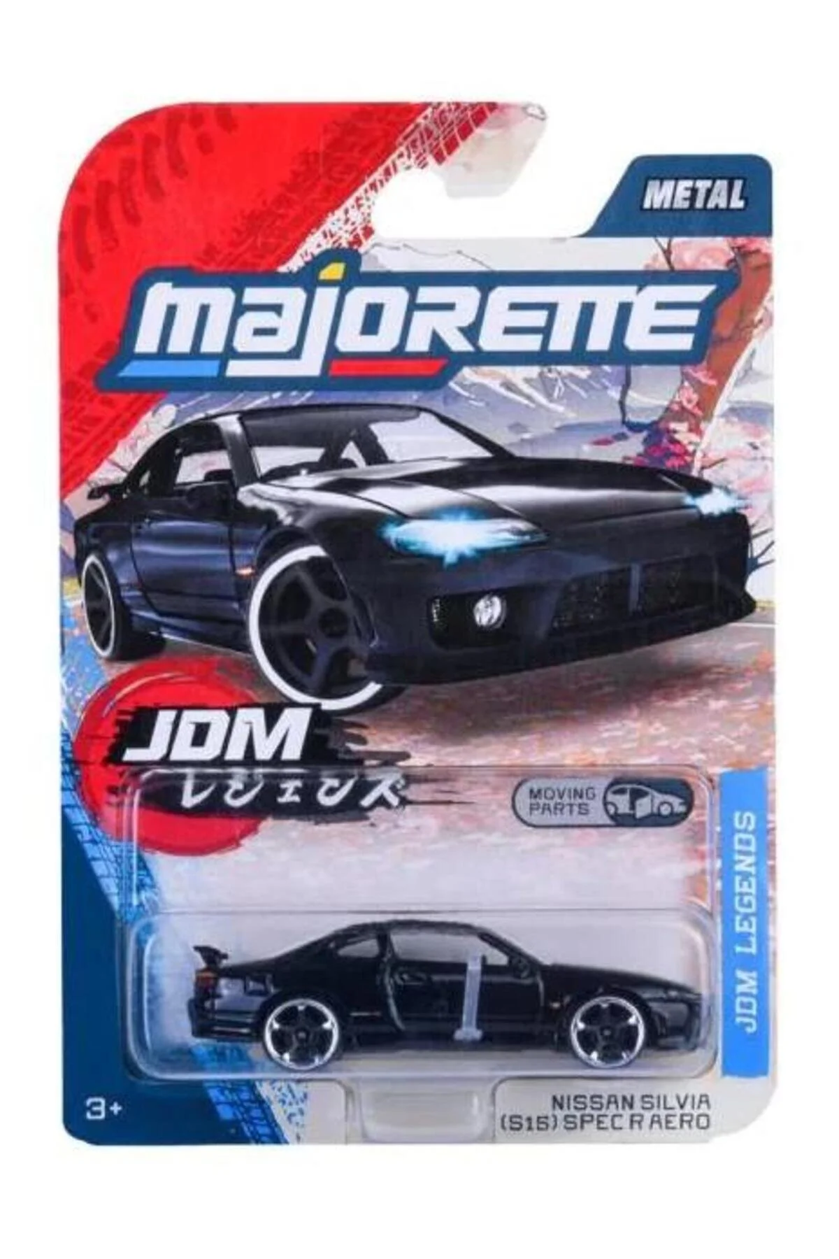 ماشین اسباب بازی JDM LEGENDS PREMIUM NISSAN SILVIA S15 SPEC R AERO Majorette