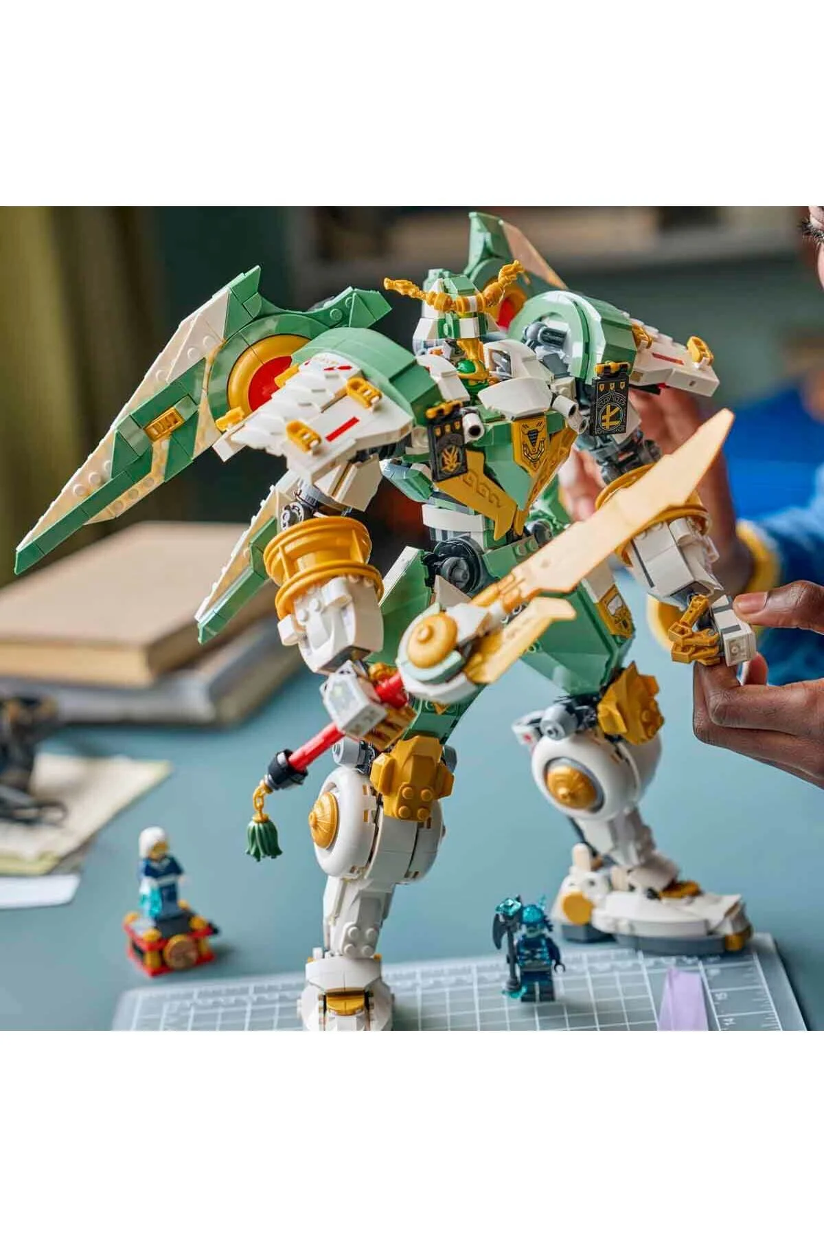 اسباب بازی ساختنی نینجاگو ربات تایتان لود 15 سالگرد مدل 71860 مناسب برای 14 سال به بالا لگو Lego