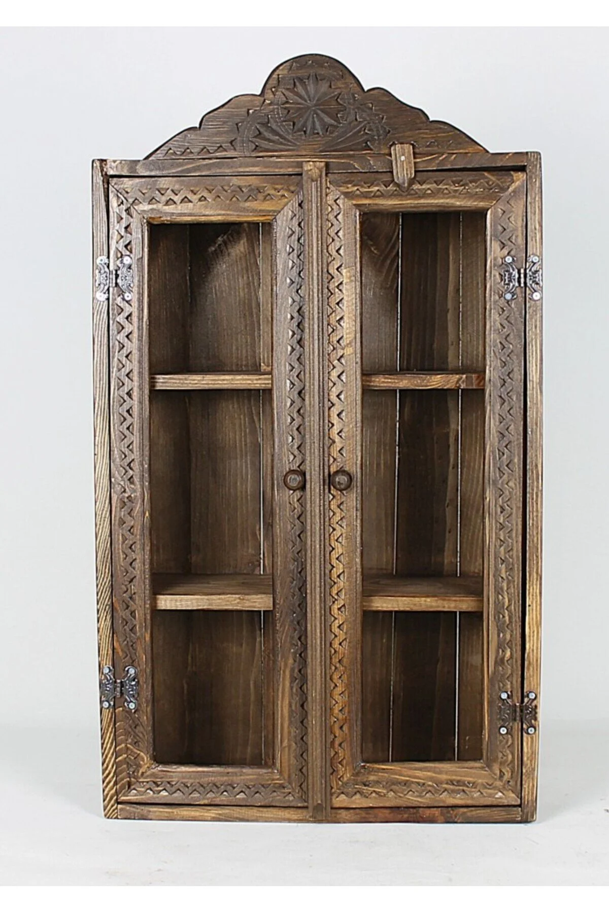 جلیقه کلید کابینت طبی آنتیک چوبی 40X69X12 سانتی متر. Otantik Çarşı