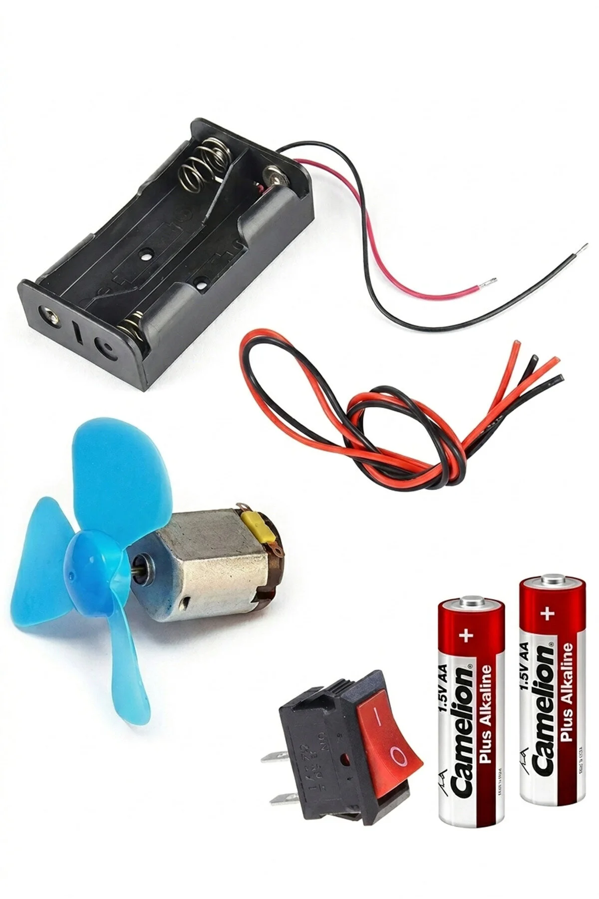 مدل خودرو مجموعه آزمایش موتور DC سوئیچ تخت باتری پروانه کابل رسانا از ترکیه HOBBYRONS