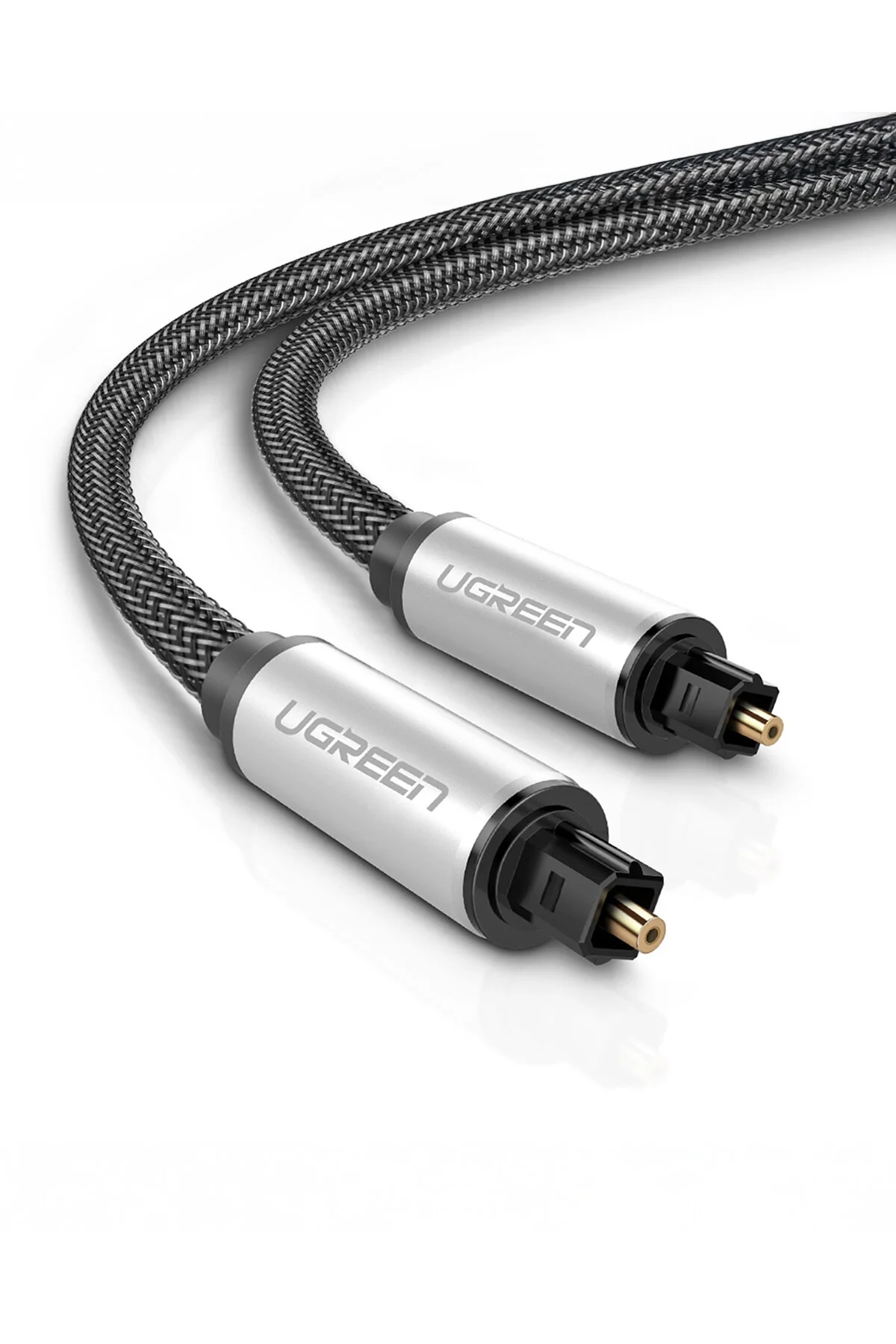 کابل صدا 5.1 صدای نوری TOSLINK دیجیتال 2 متر Ugreen