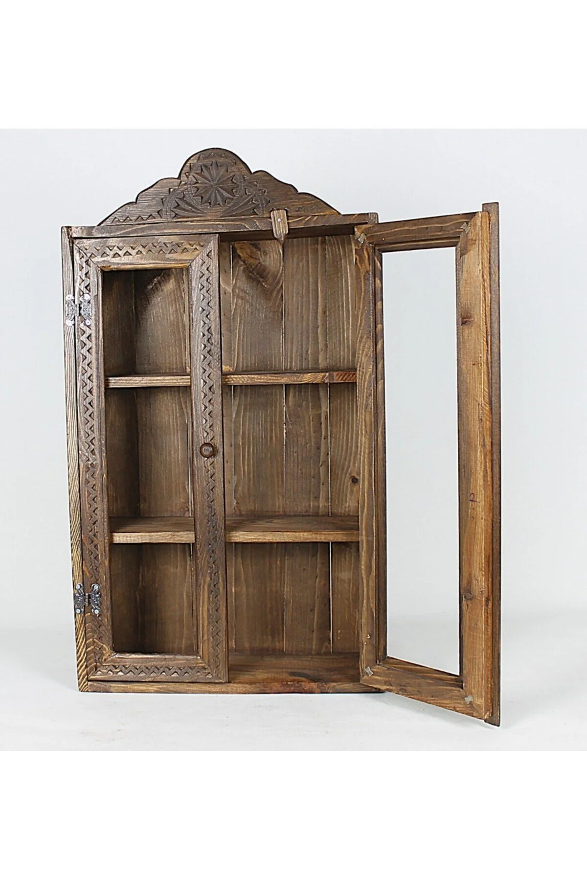 جلیقه کلید کابینت طبی آنتیک چوبی 40X69X12 سانتی متر. Otantik Çarşı