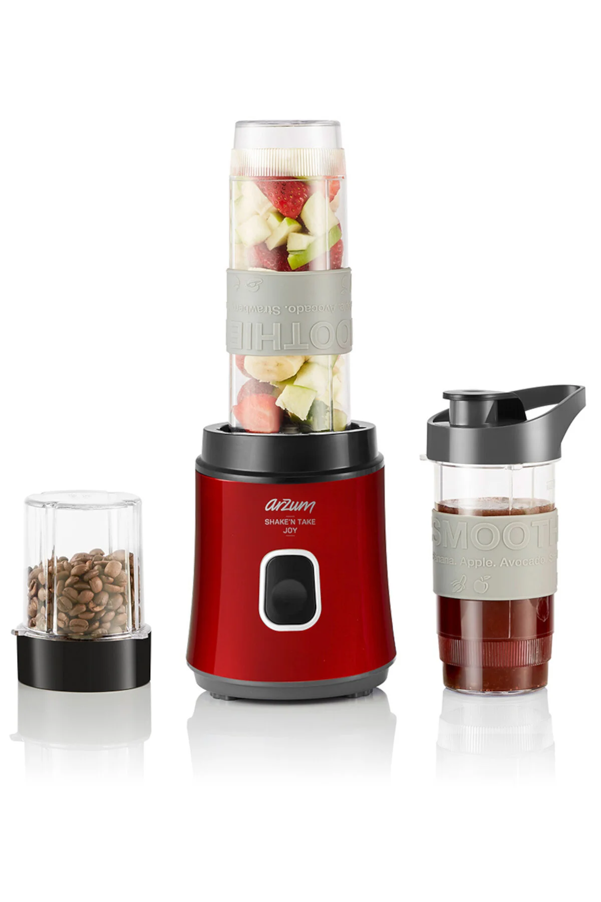 مخلوط کن شخصی SHAKE'N TAKE JOY PERSONAL BLENDER POMEGRANATE 600W AR1101 N اورجینال Arzum
